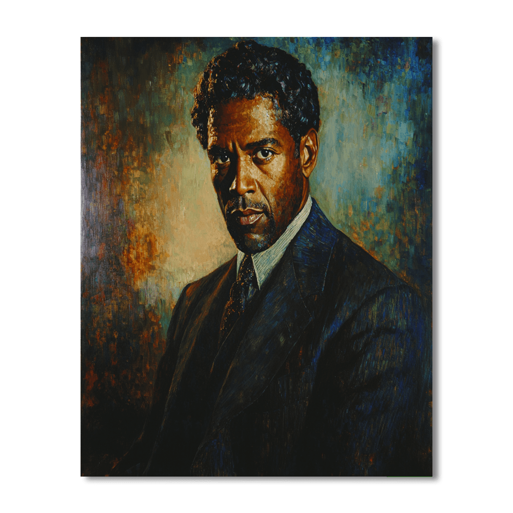 Denzel Washington: Echoing The Voice Of A Leading Man Paint By Numbers Kits
