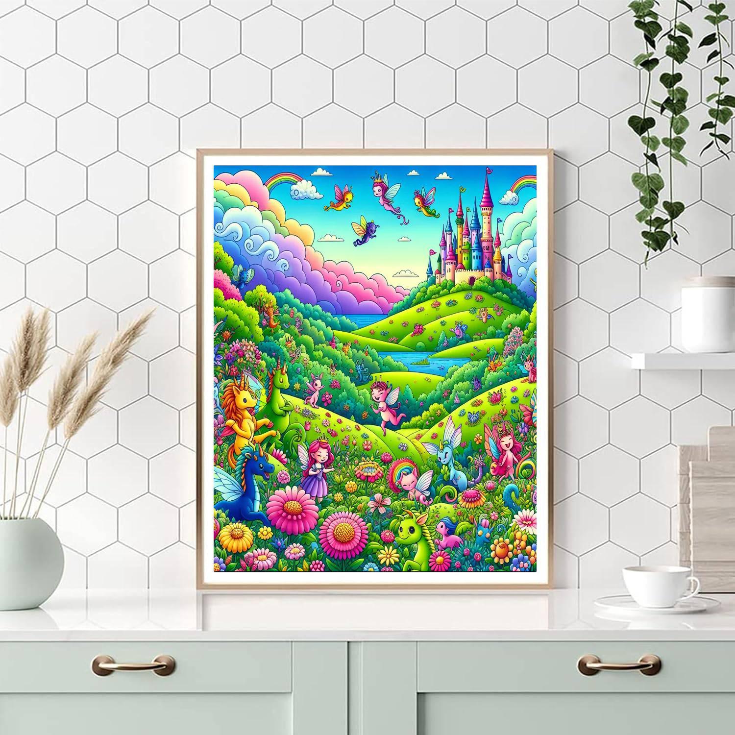 Adventures In Fairy Tales Paint By Numbers Art