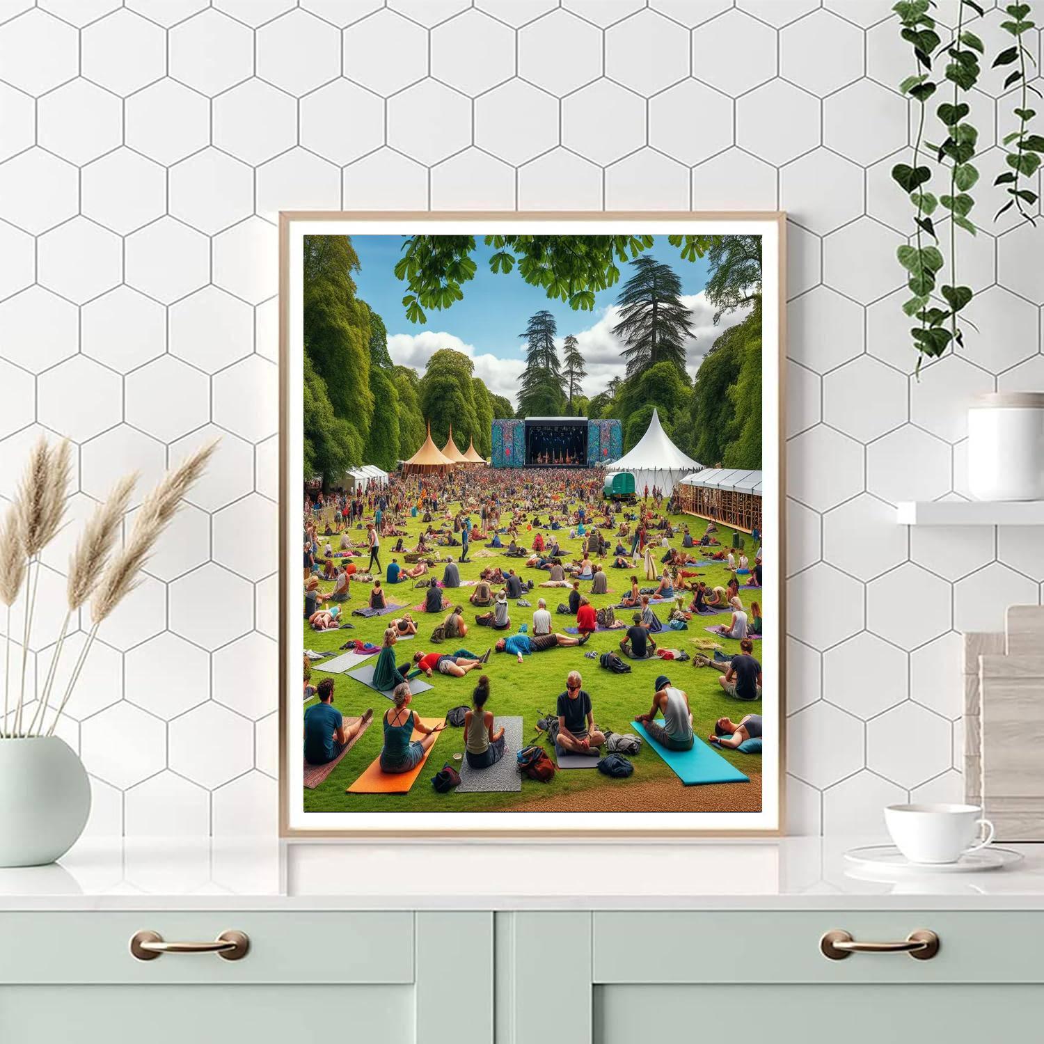 Wilderness Festival - Oxfordshire, Uk Paint By Color