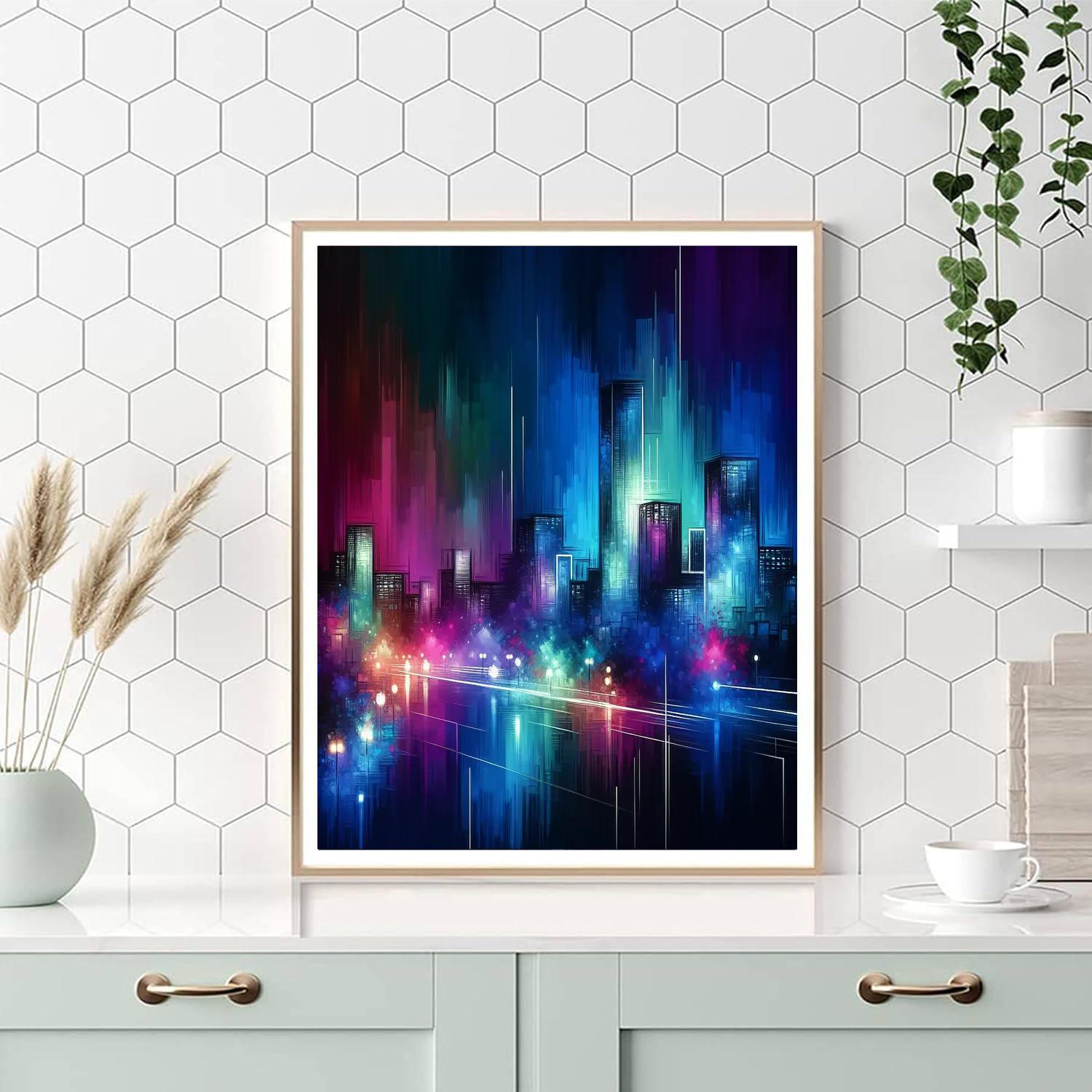 Midnight City Symphony Painting By Numbers Kit