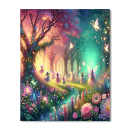 Ethereal Fairy Grove Numbered Painting Kits