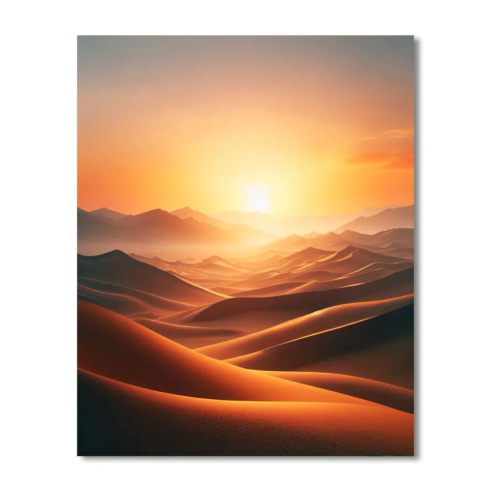 Dreamy Desert Landscapes Painting By Numbers Kit