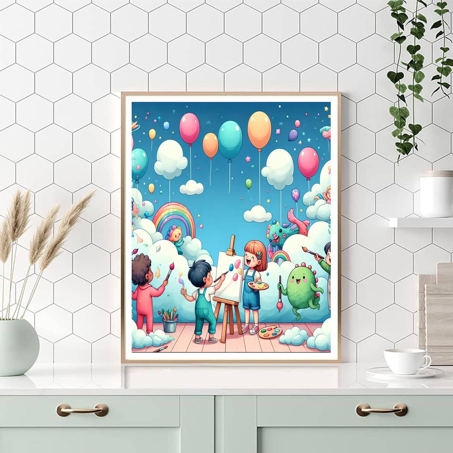 Art In The Sky Paint By Numbers Art
