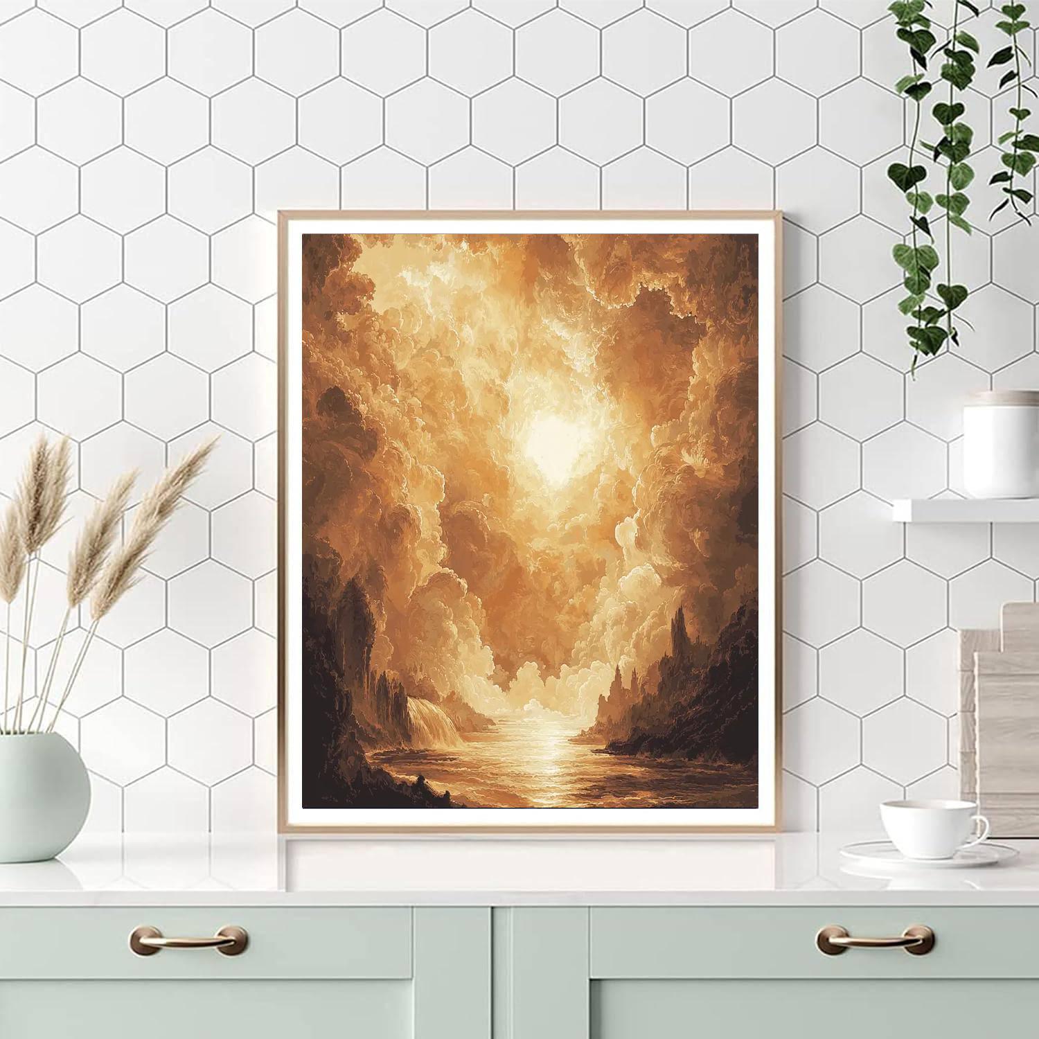 Caravaggio Inspired Temporal Whispers  DIY Paint By Numbers