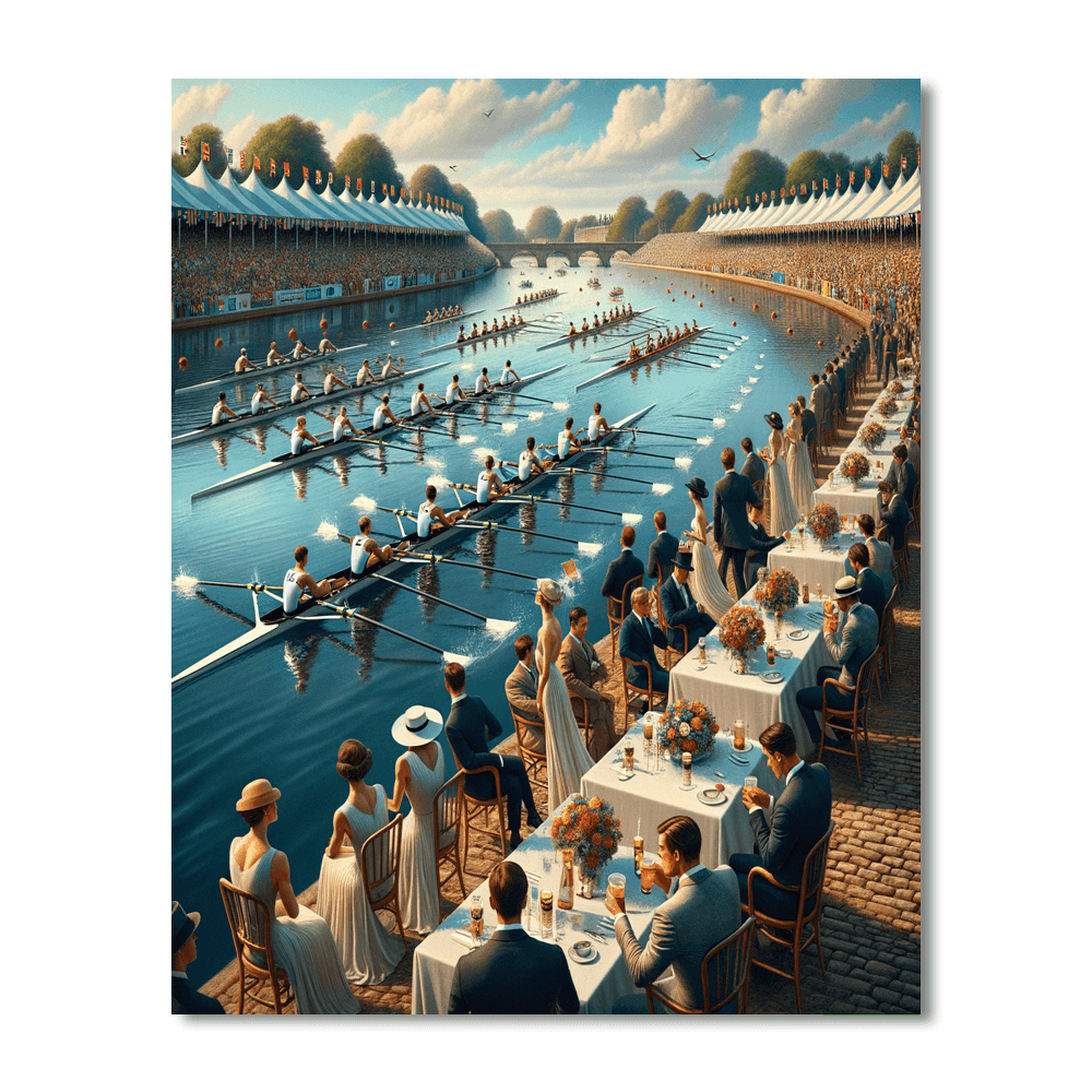 Henley Royal Regatta - England Paint By Color