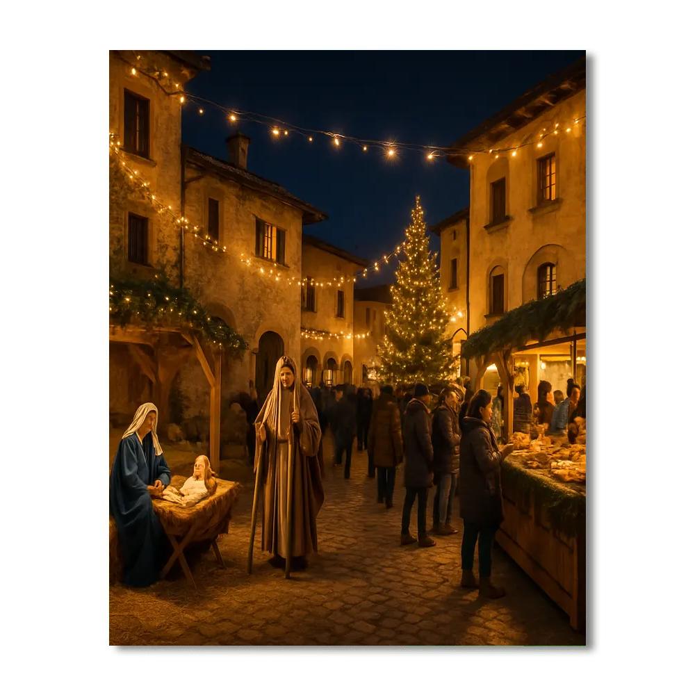 Oga Nativity Festival - Italy Paint By Numbers