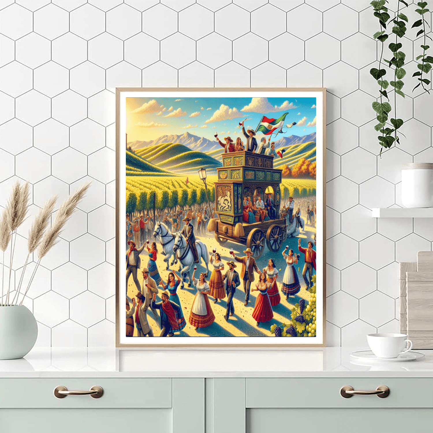 Fiesta Nacional De La Vendimia - Mendoza Paint By Numbers