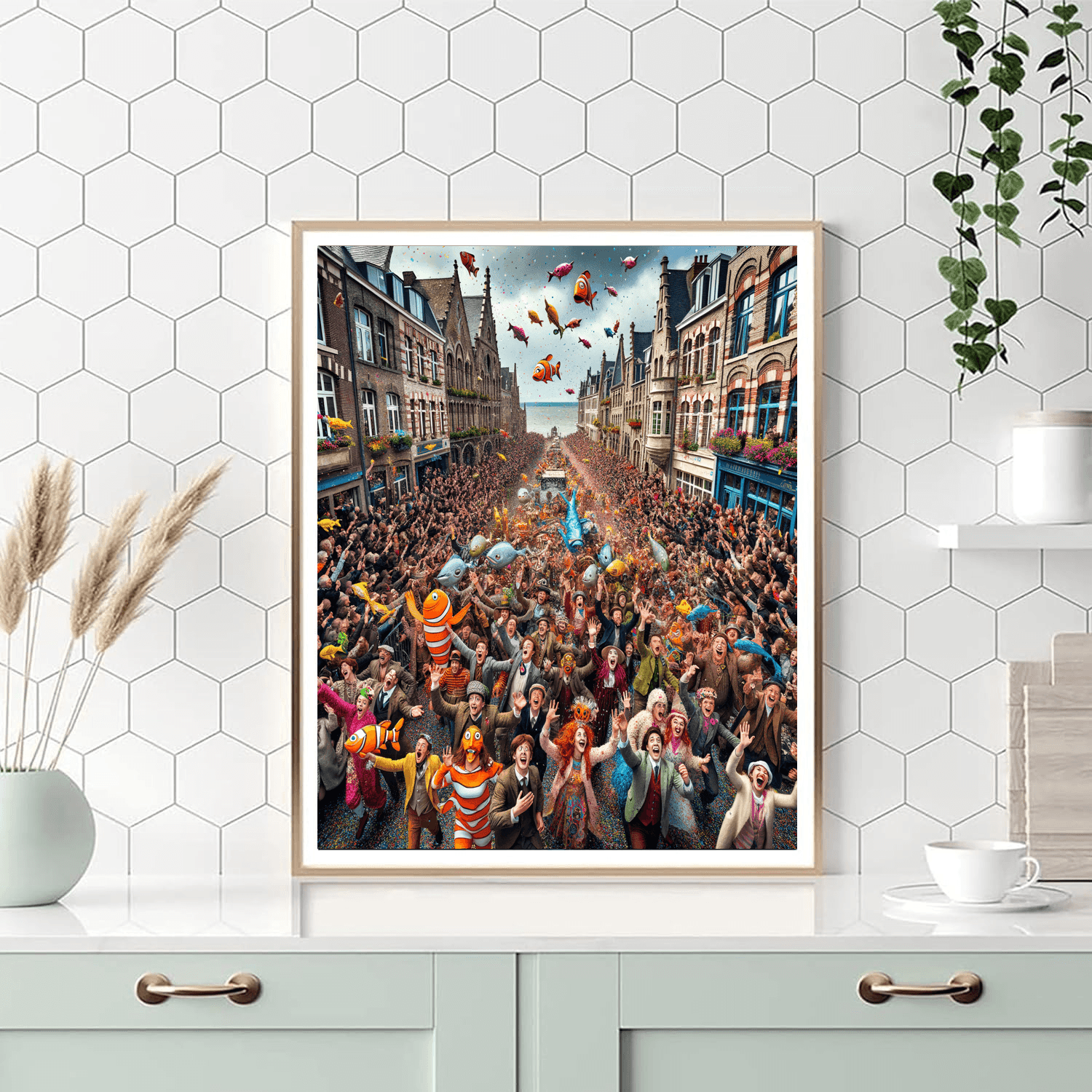 Carnival Of Dunkirk - France Painting By Numbers Kit