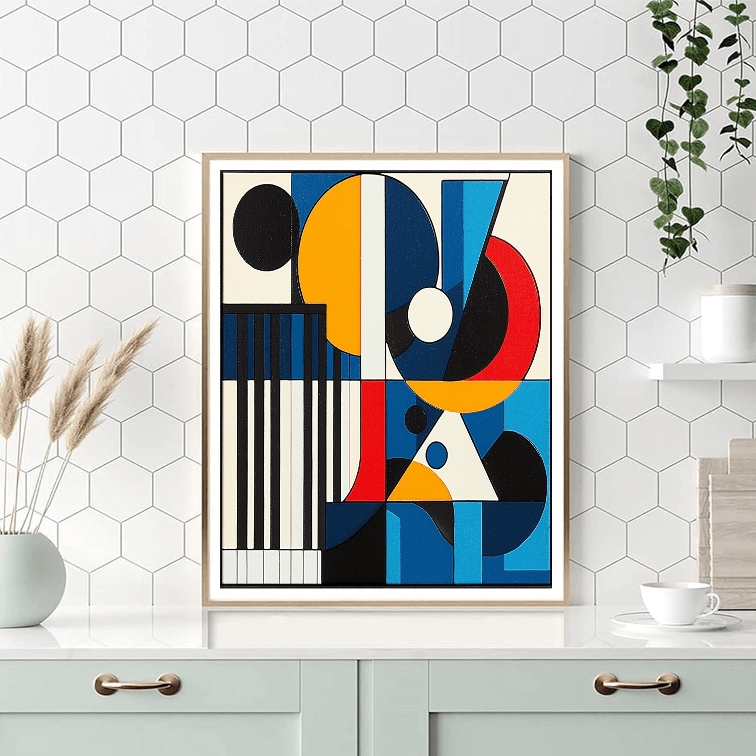 Pablo Picasso Inspired Picasso's Abstract Symphony  Painting By Numbers Kit