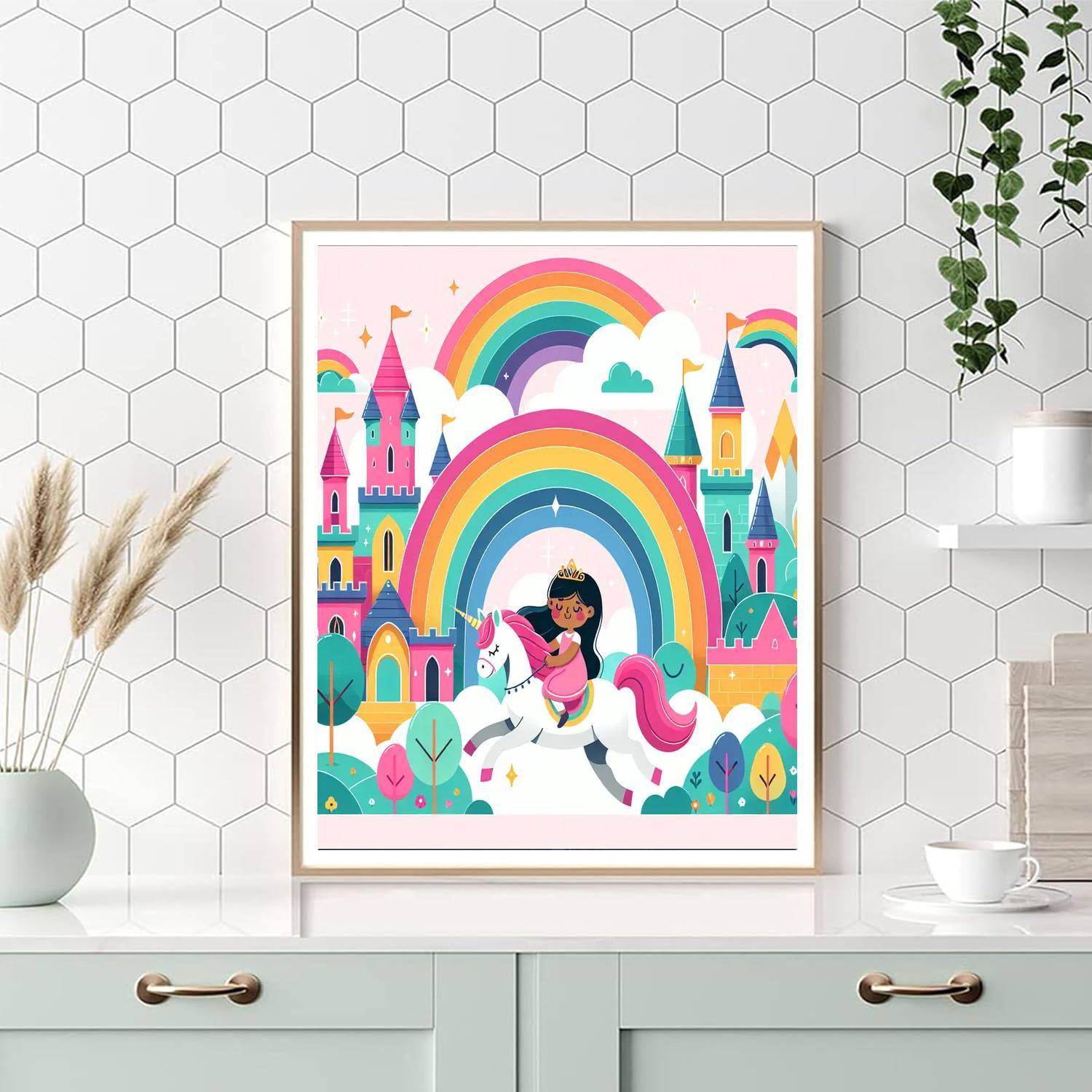 Fantasy Kingdom Exploration Painting Number Kit