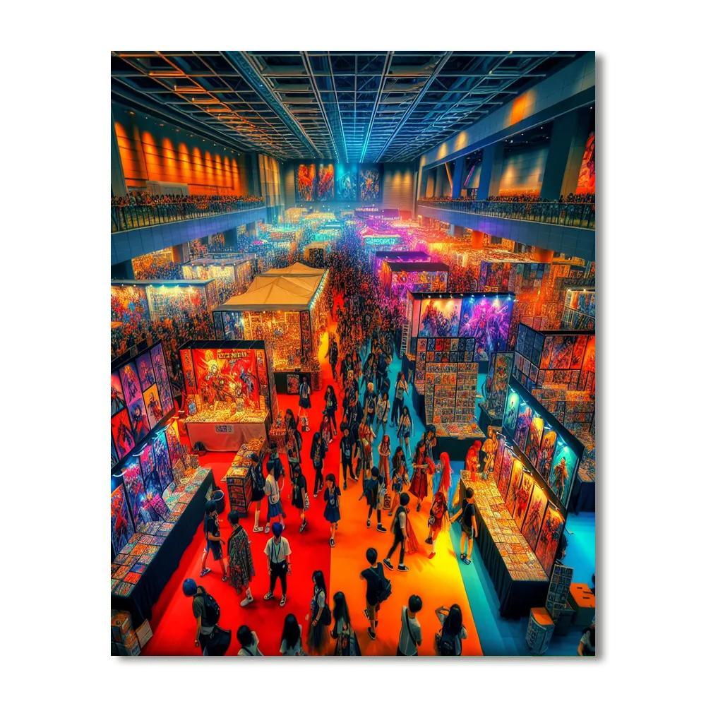 Comic-con International - San Diego Number Painting