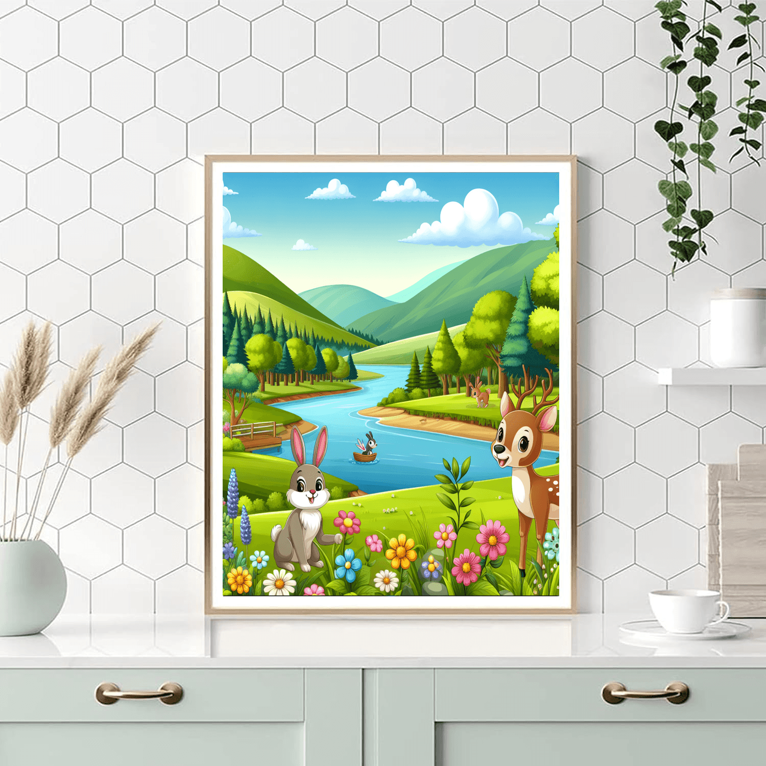 Nature Explorer Club Number Painting