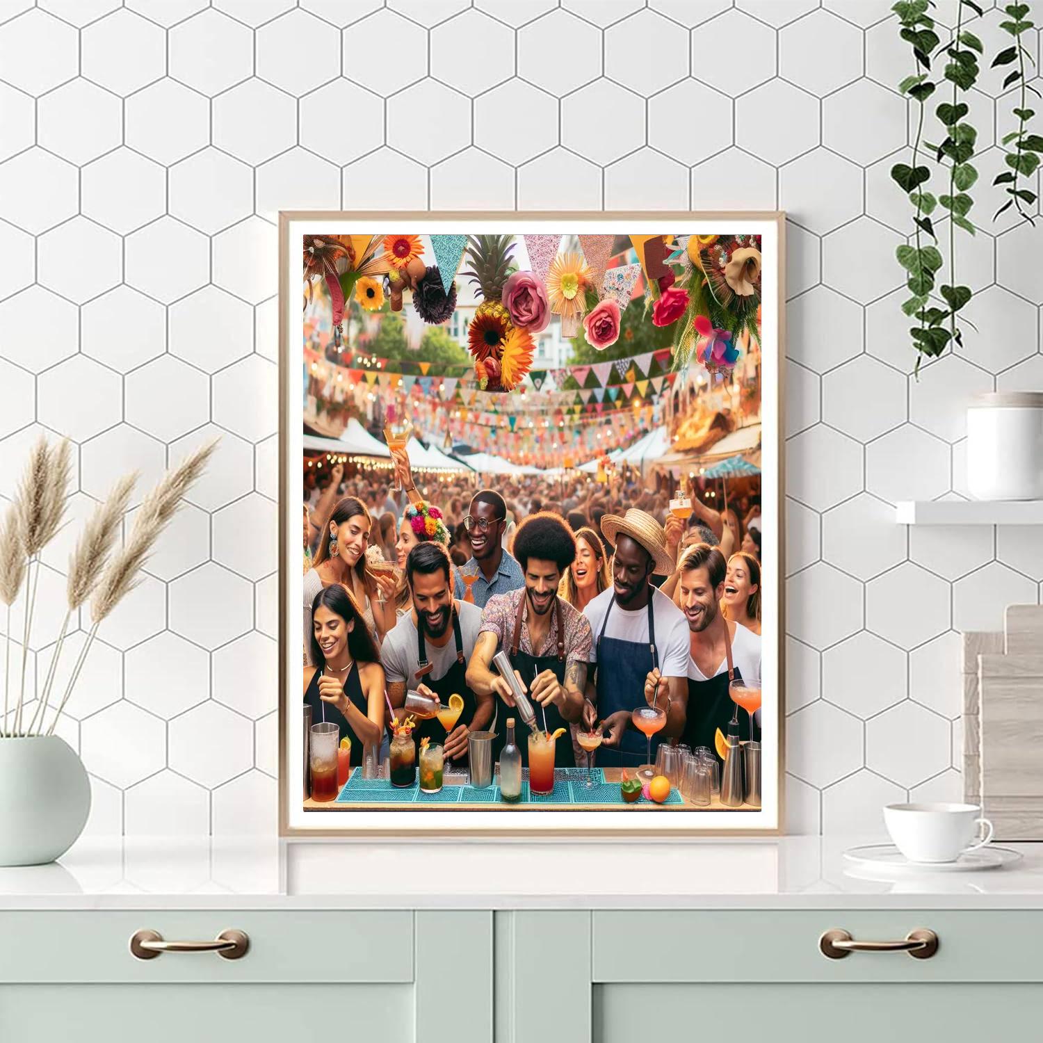 Harvey's Wallbangers Festival Paint By Numbers