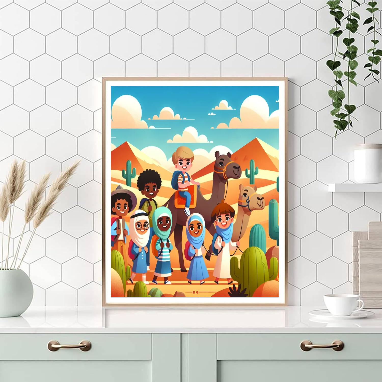 Daring Desert Discovery Paint By Numbers