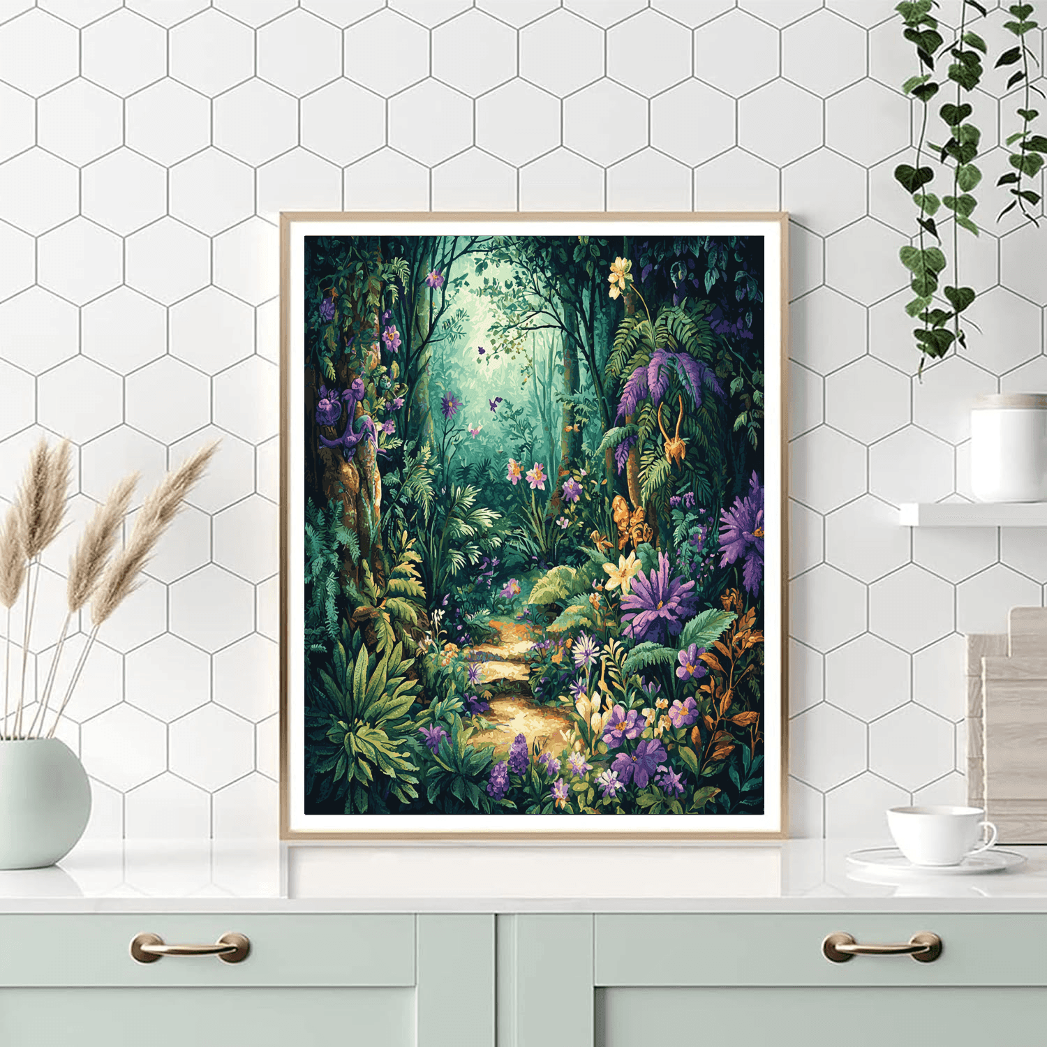Rackham Inspired Mythical Creatures Of Fantasy  Painting By Numbers Kit