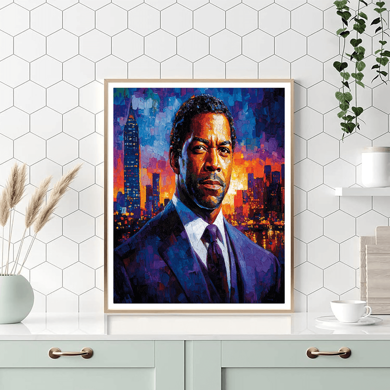 Denzel Washington: The Iconic Depth Of A Leading Man Paint By Numbers