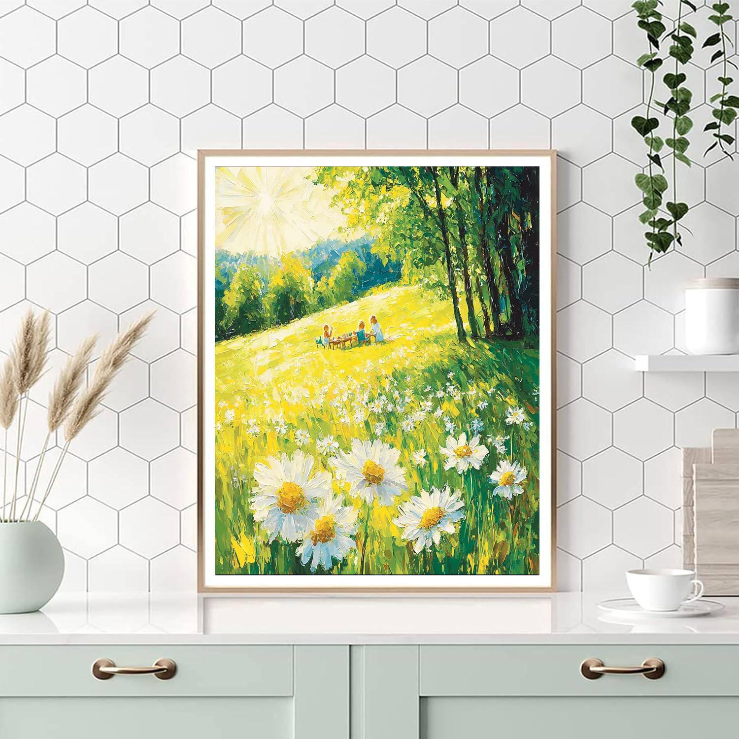 Soulful Spring Soiree Number Painting
