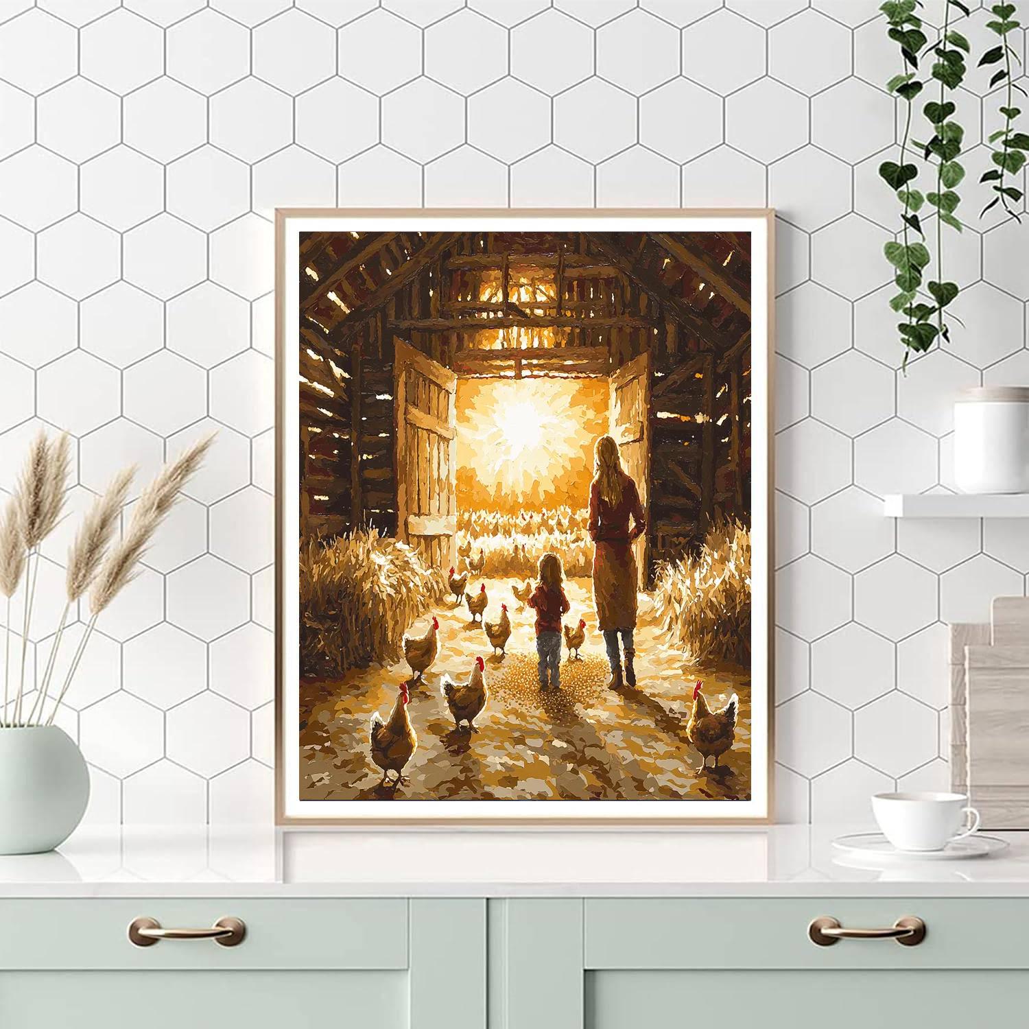 Morning Chores Paint By Numbers