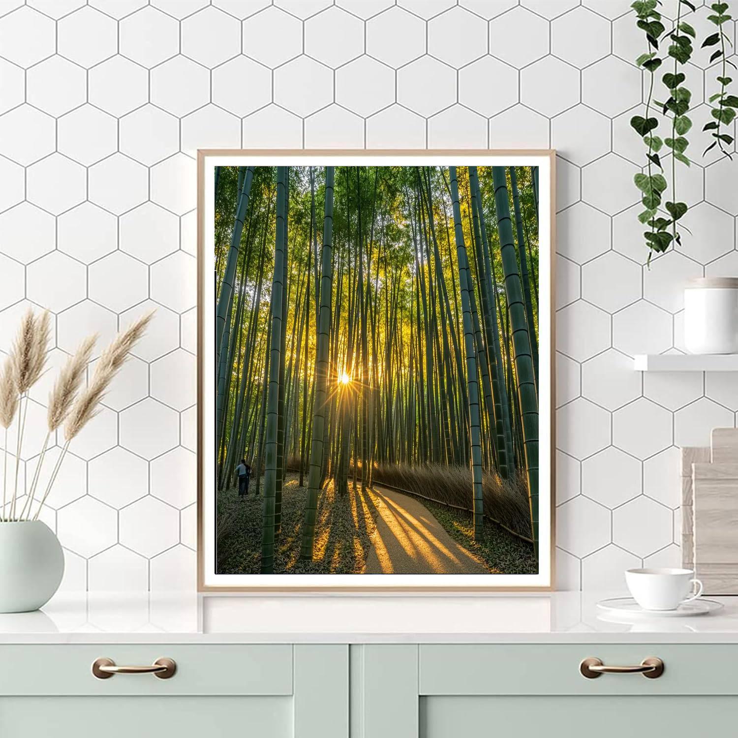 Kyoto Bamboo Grove - Japan Paint By Number