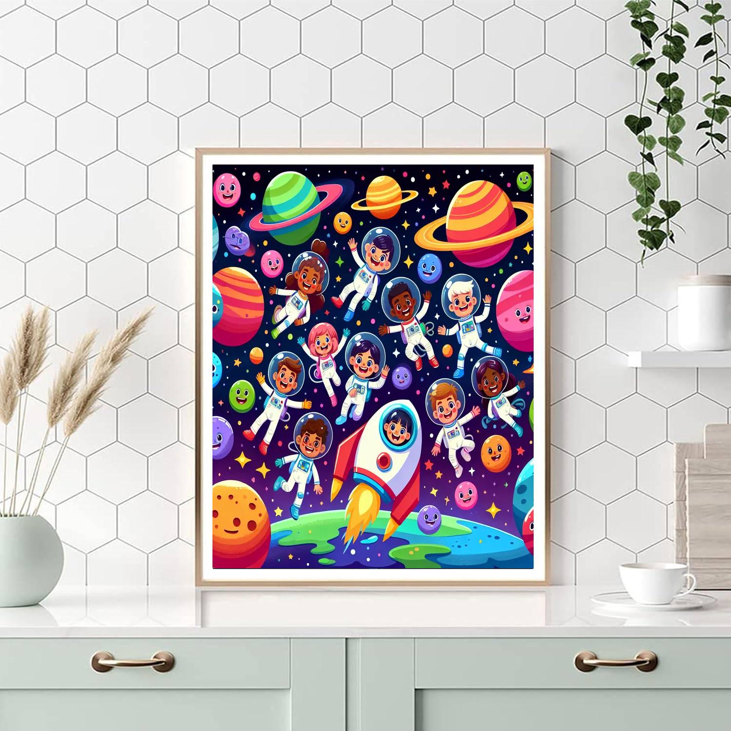 Adventures In Space Time Paint By Numbers Art