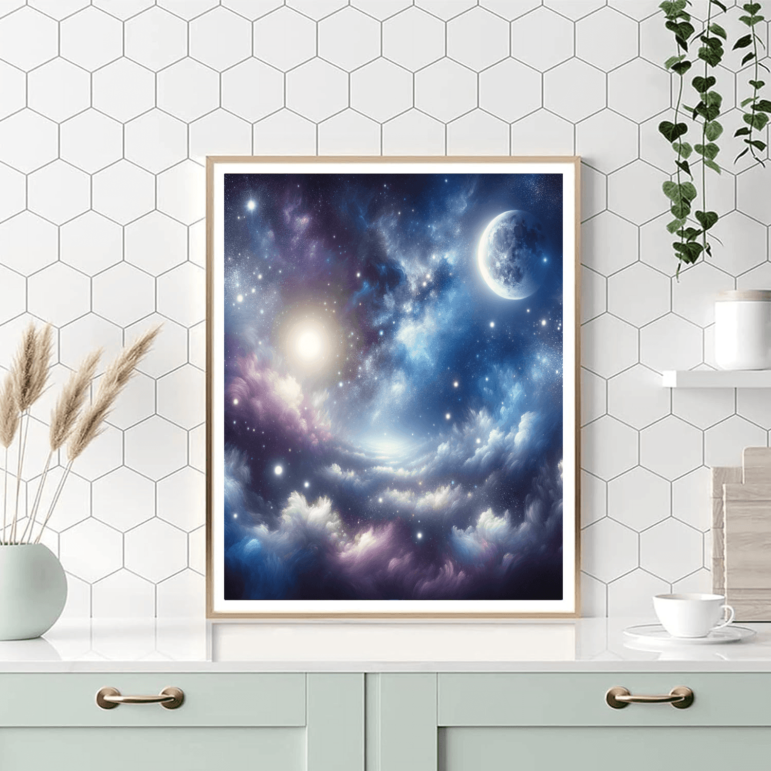 Celestial Skies Painting Number Kit