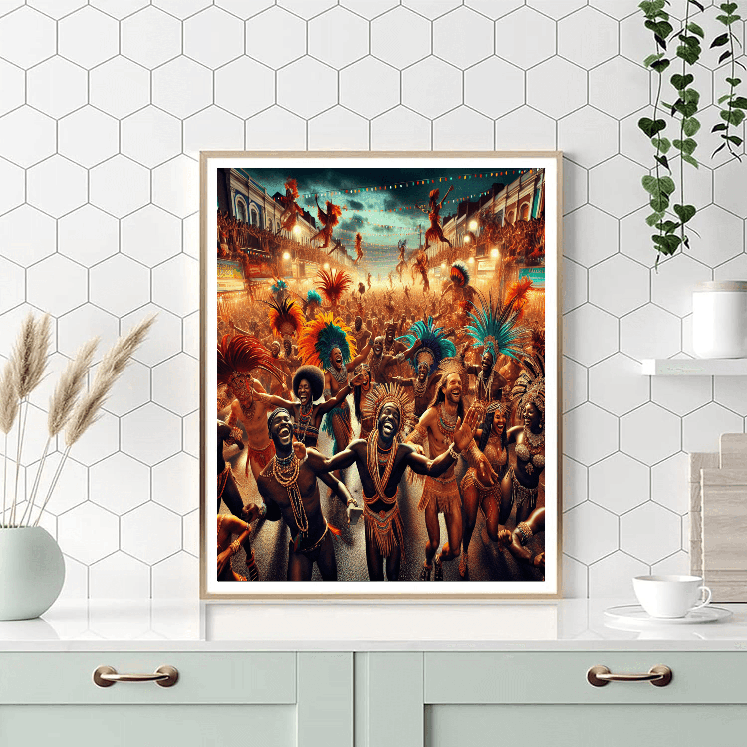 Carnaval De Salvador - Brazil Paint By Color