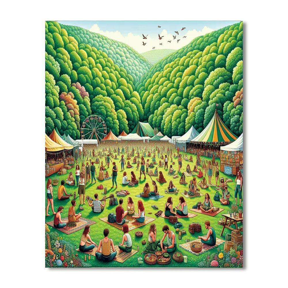 Wilderness Festival - Oxfordshire, England Paint By Number