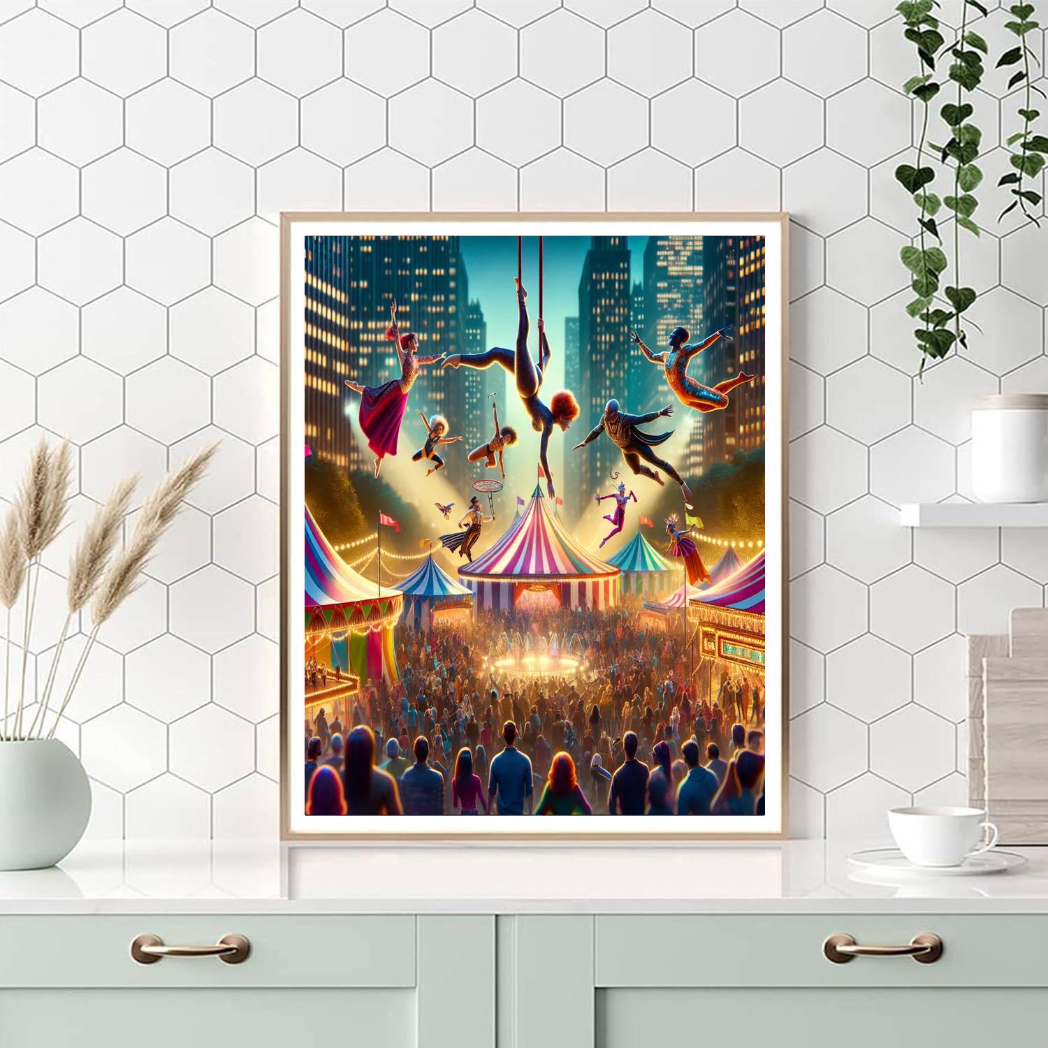 Montreal Cirque Festival - Canada Paint By Numbers