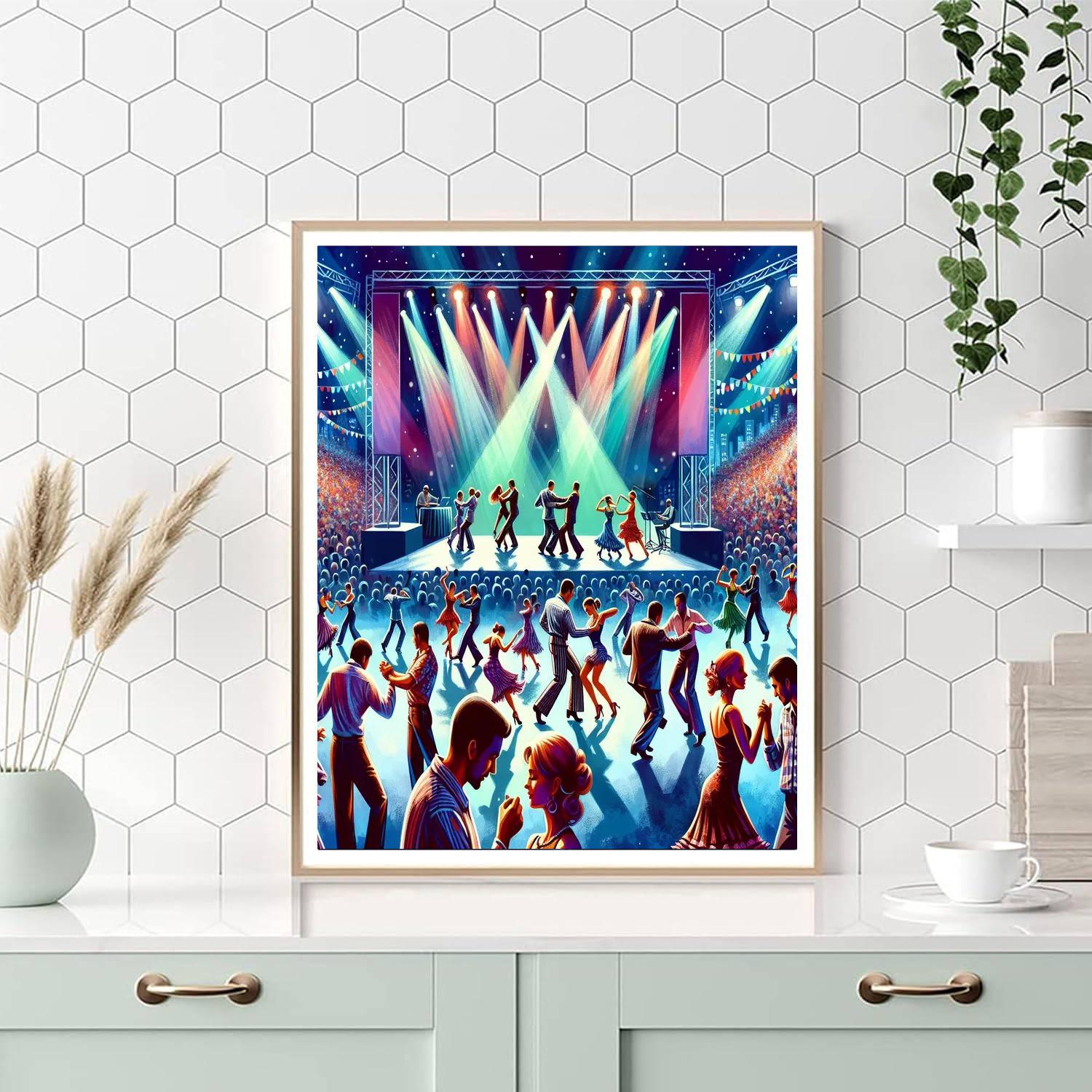 World Salsa Festival Paint By Numbers Art