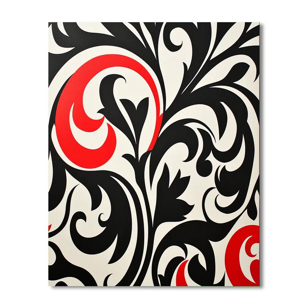 Banksy Inspired Revolution In Patterns  DIY Paint By Numbers