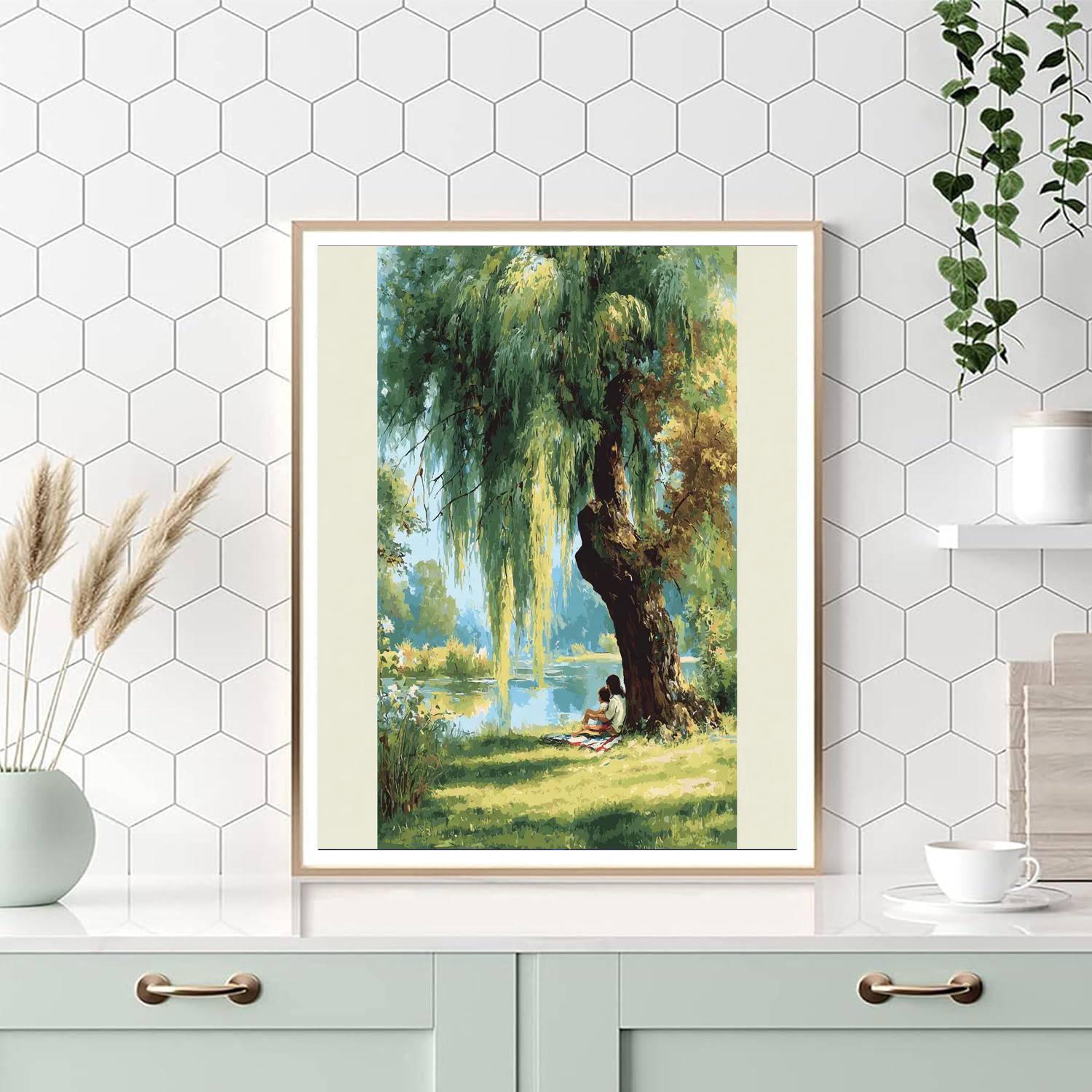 Moments Under The Willow Paint By Numbers Kits