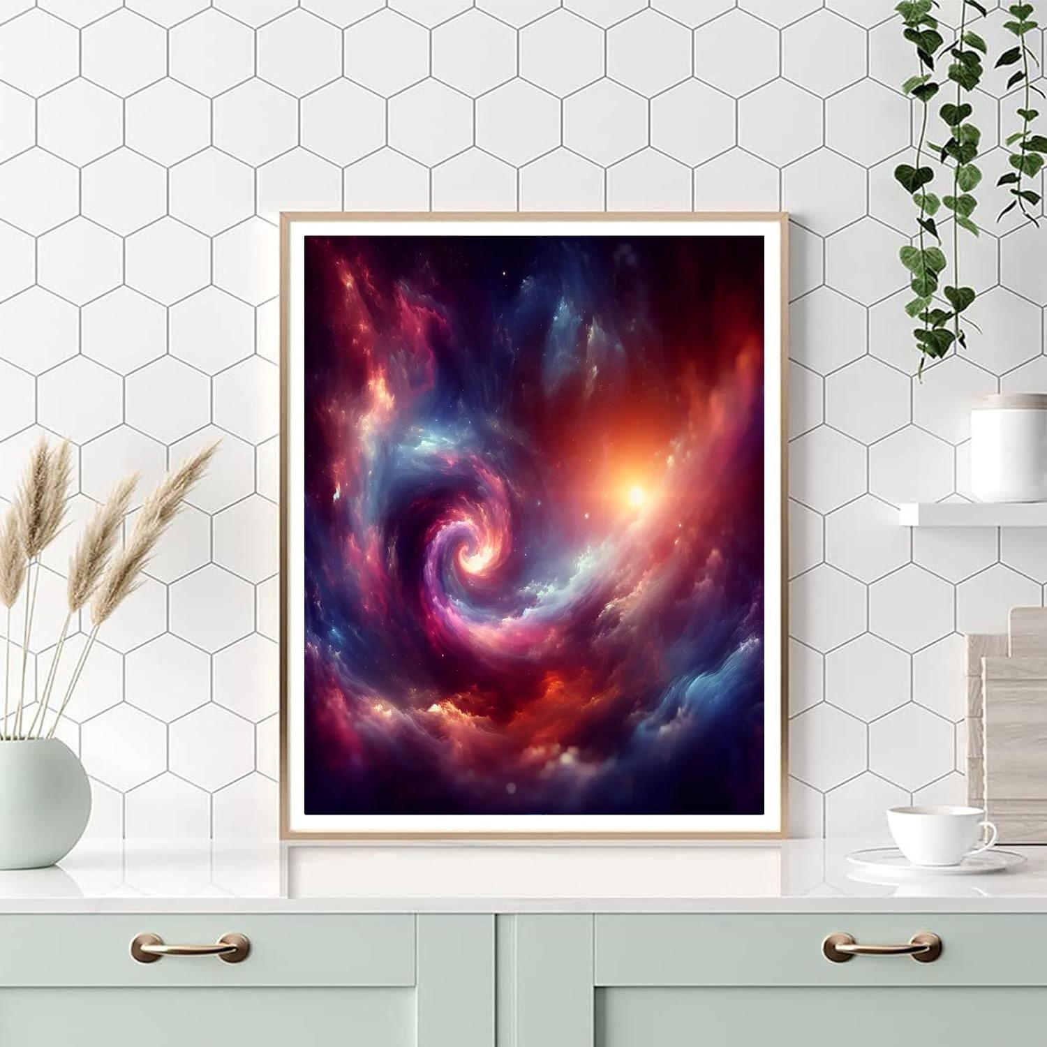 Cosmic Dawn Reverie Paint By Color