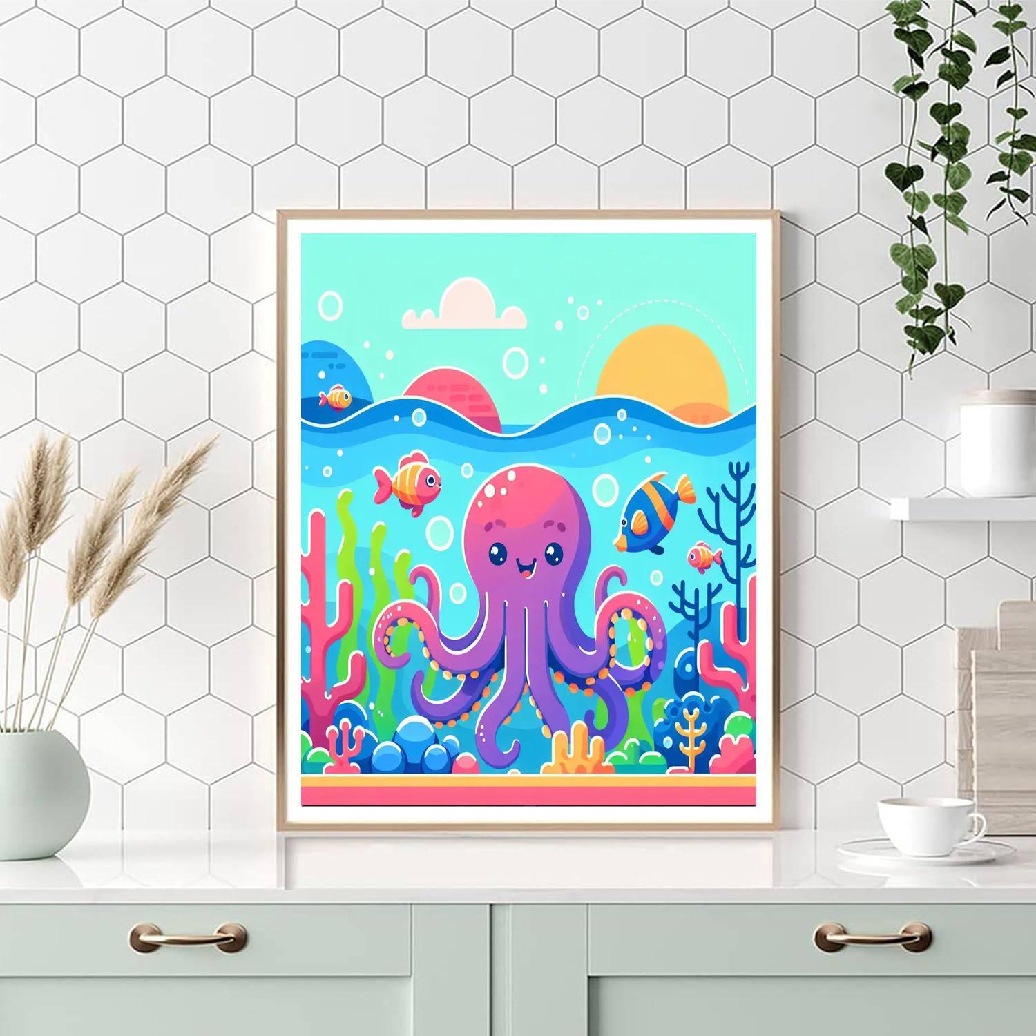 Oceanic Exploration Quest Paint By Color