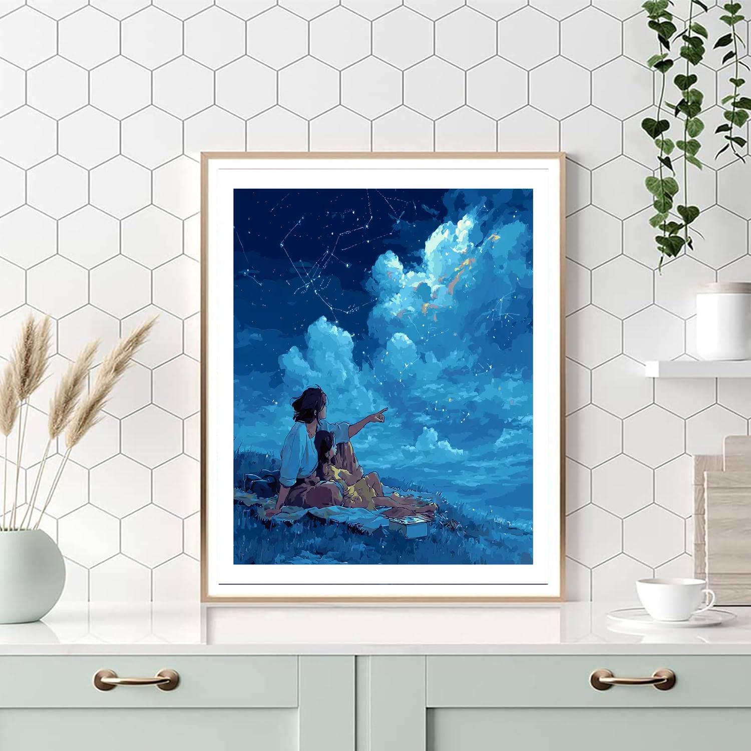 Embrace Of Dreams Number Painting