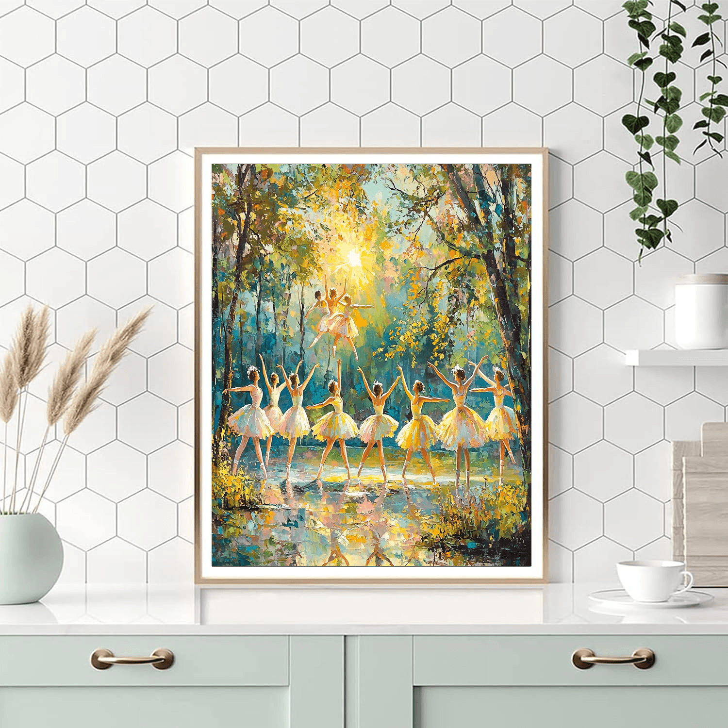 Edgar Degas Inspired The Joy Of Dance  Paint By Numbers Art