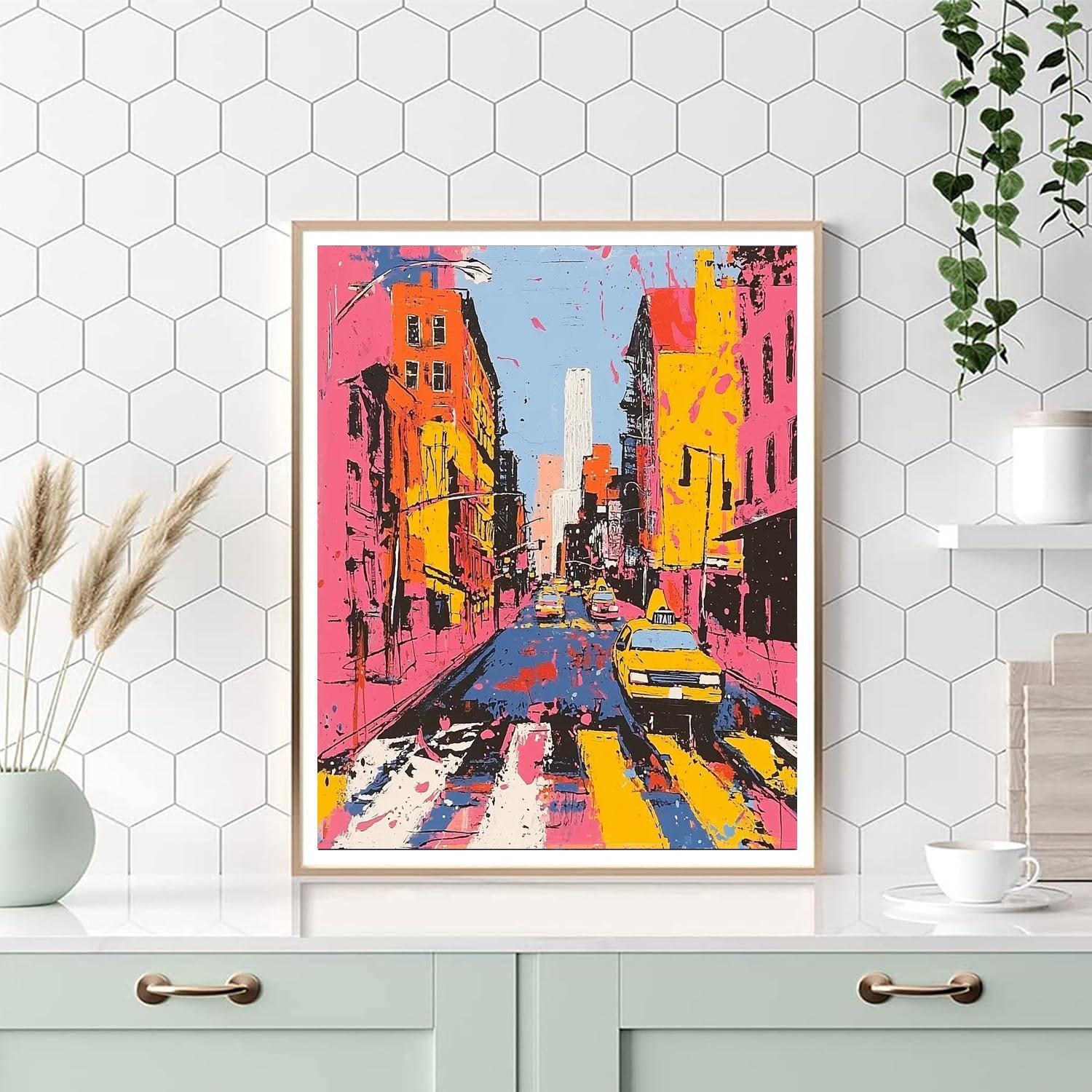 Jean-Michel Basquiat Inspired Energetic Street Vibes  Paint By Numbers