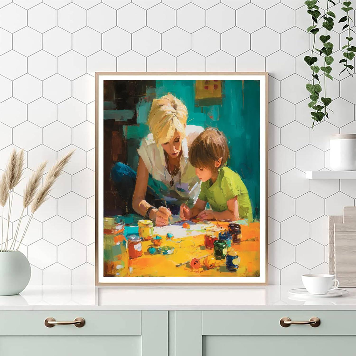 A Love Story In Every Stitch Paint By Color