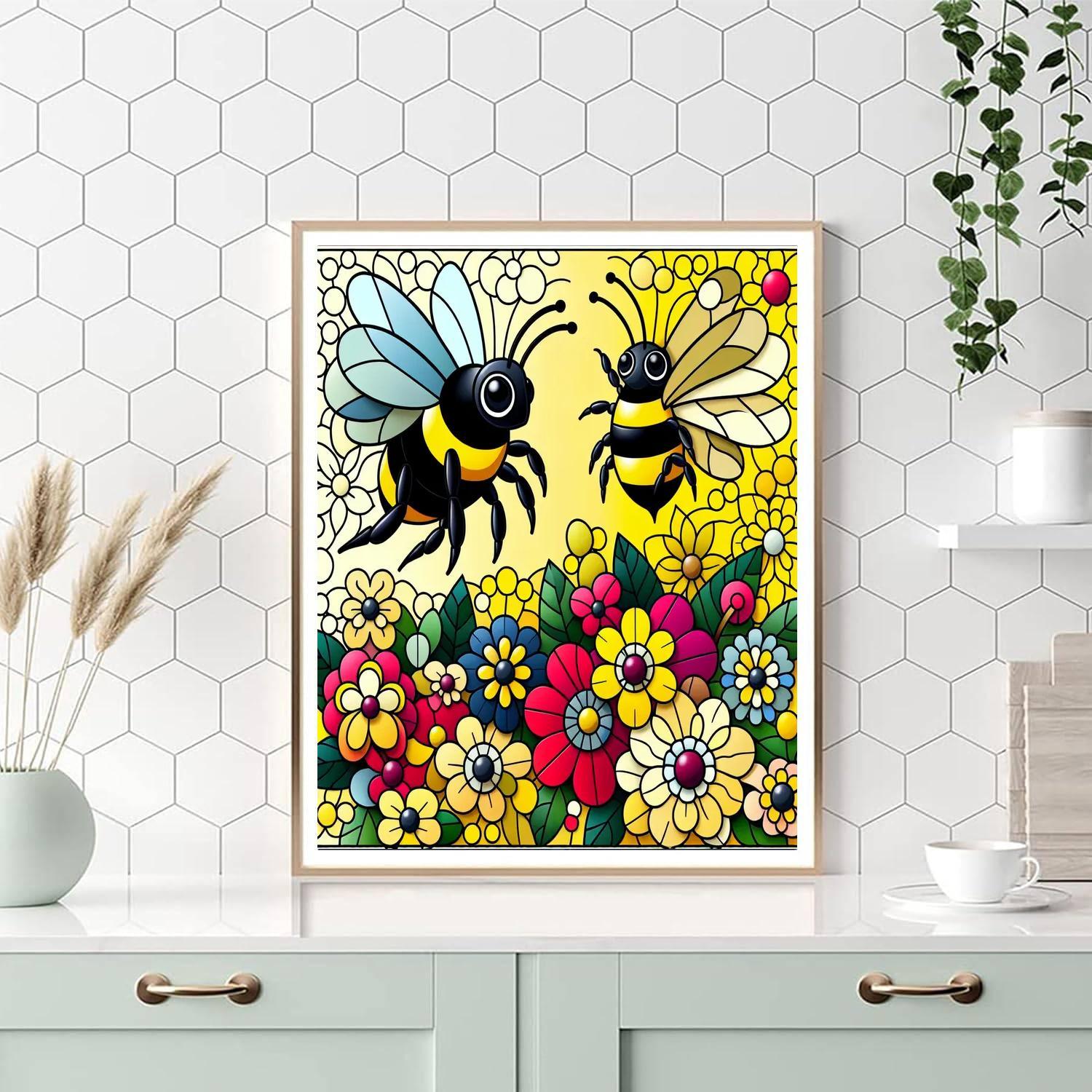 Brisk Bumblebee Numbered Painting Kits