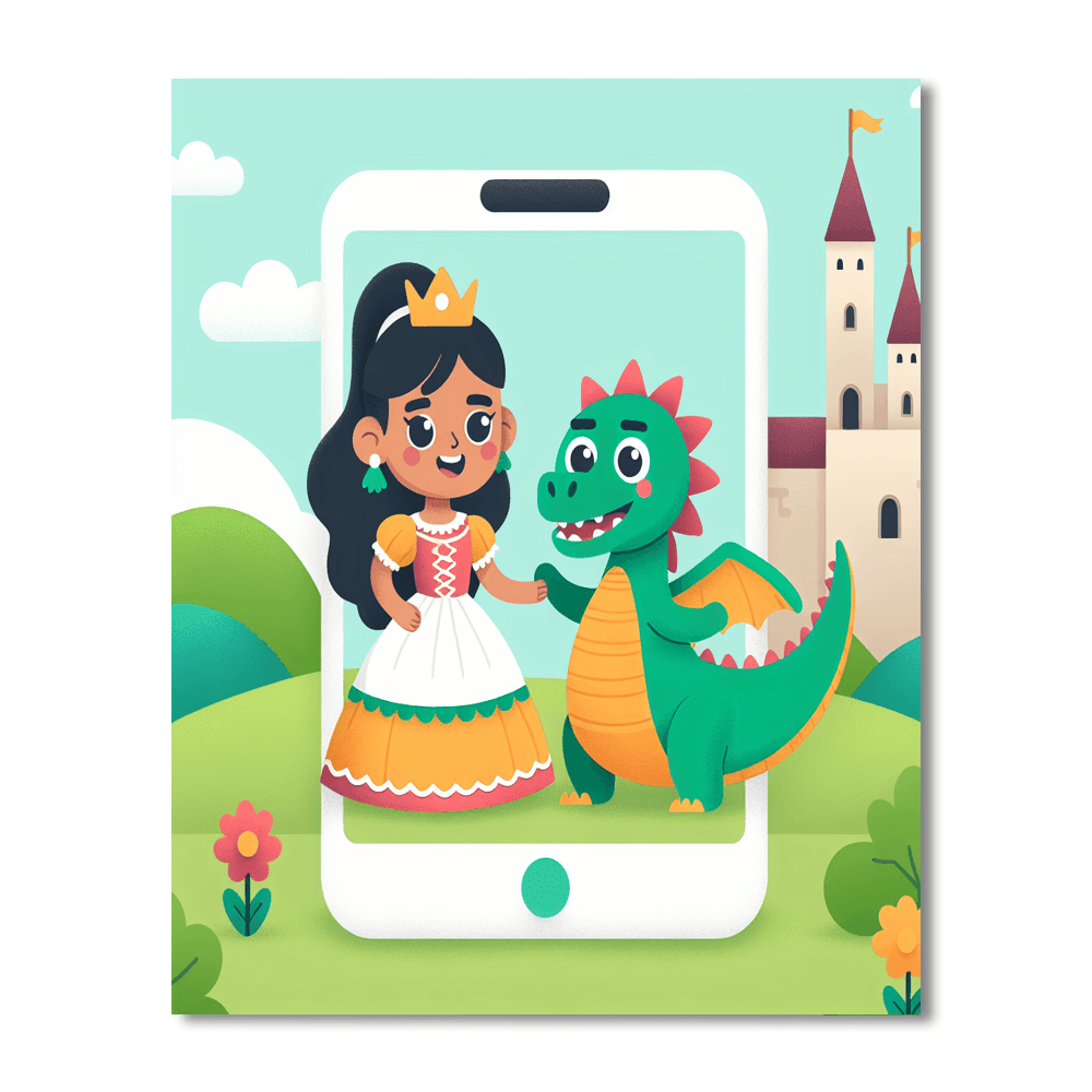 Fairytale Kingdom Discovery DIY Paint By Numbers