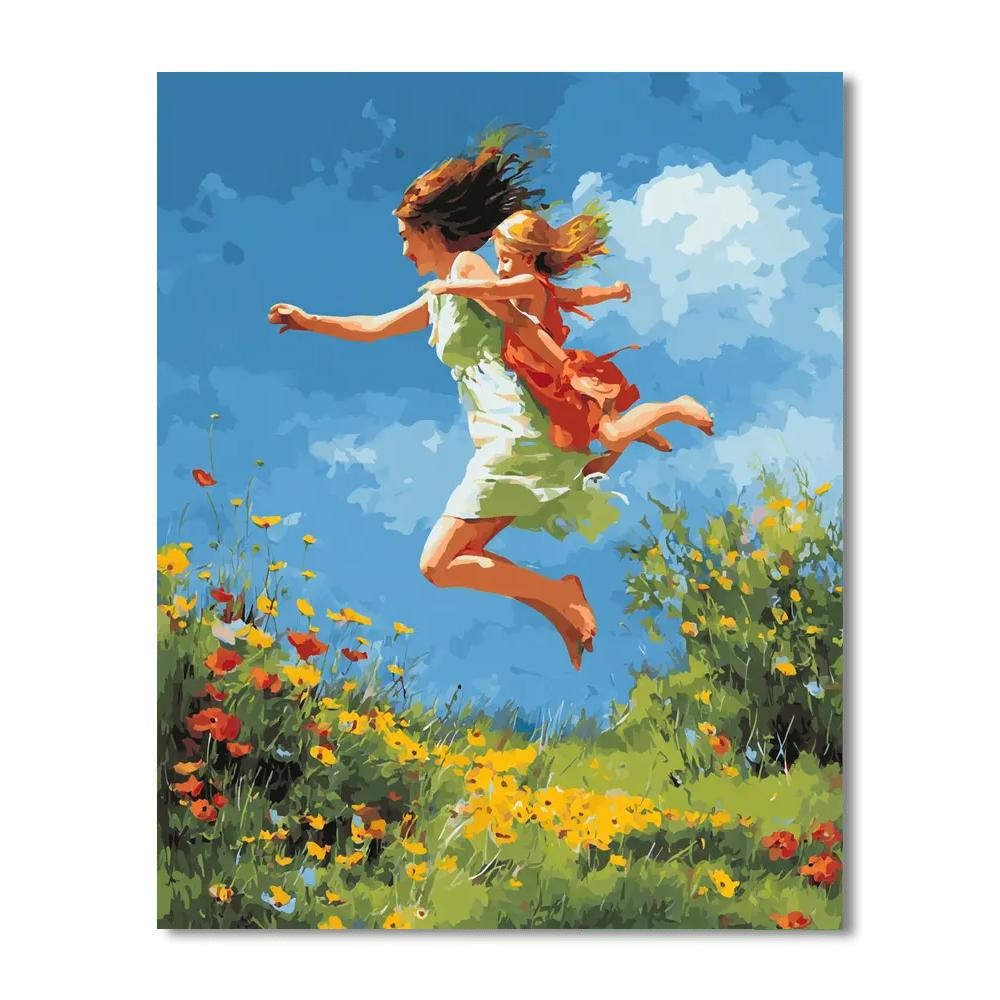 The Dance Of Life Number Painting