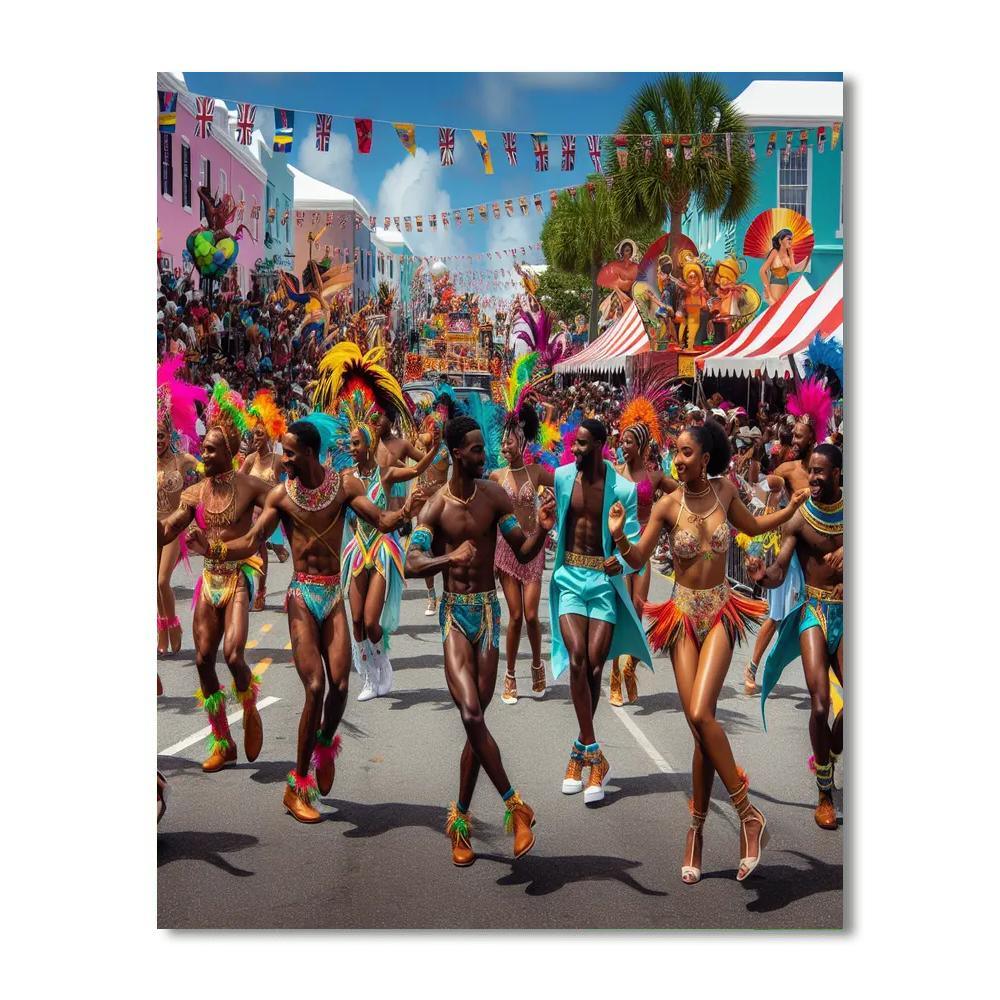 Bermuda Day - Bermuda DIY Paint By Numbers