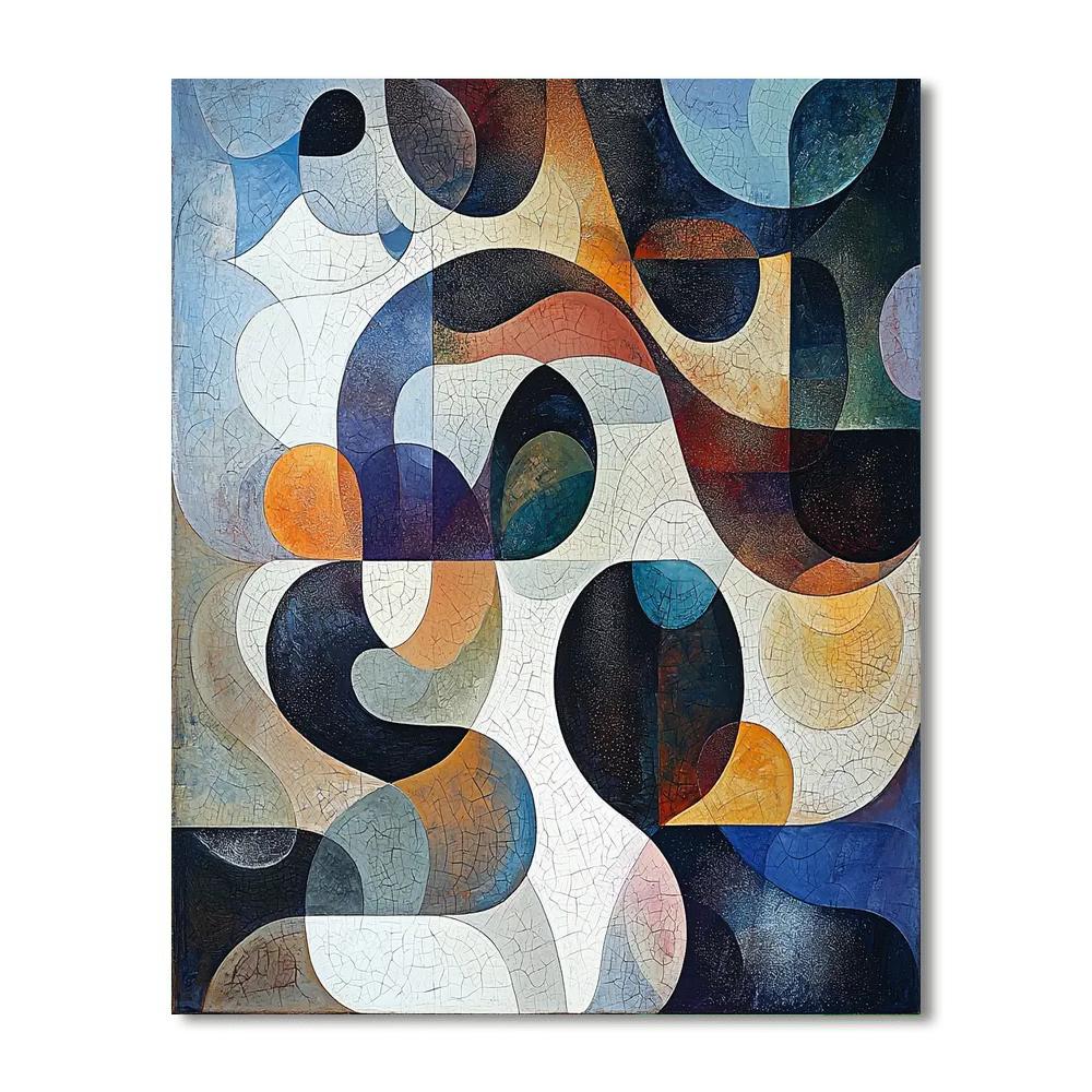 Max Ernst Inspired Fractals Of Thought  Paint By Number