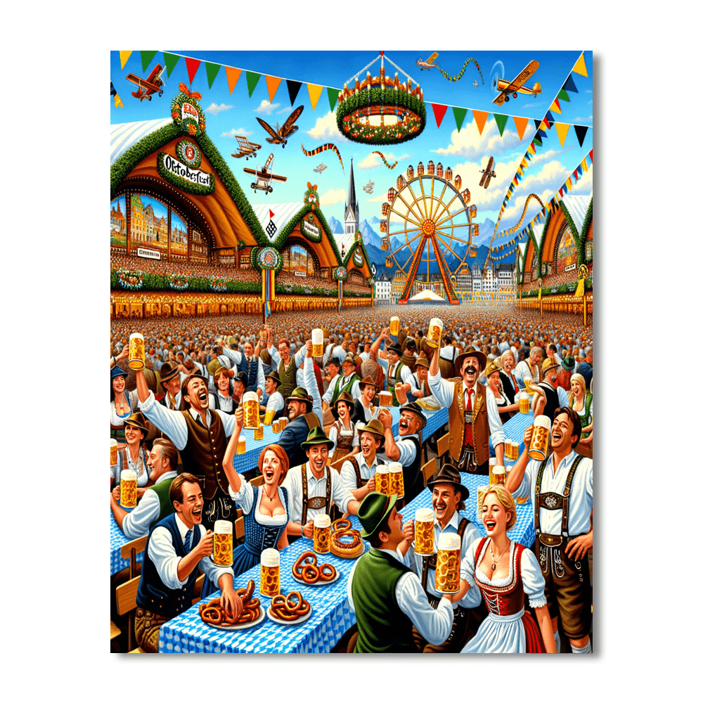 Oktoberfest - Munich, Germany Paint By Color