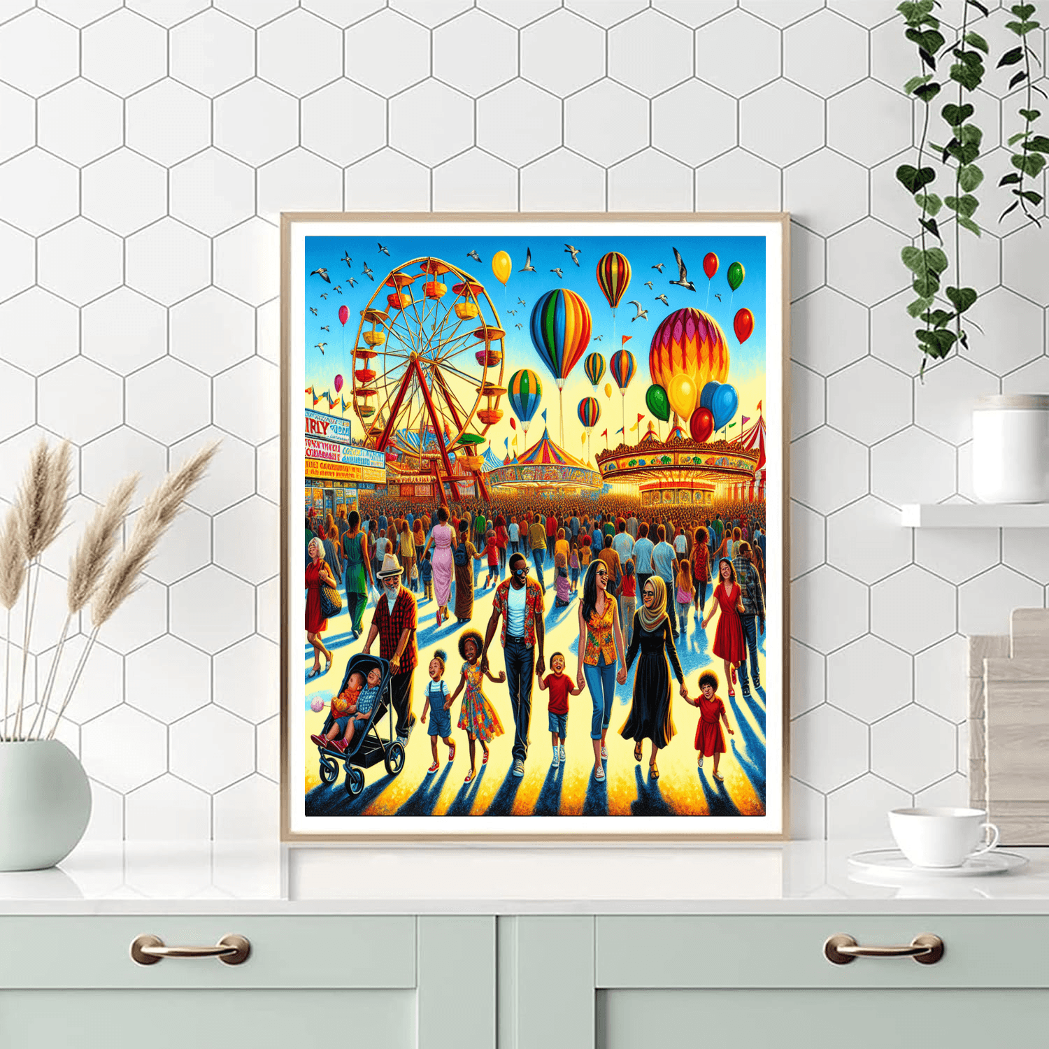 Cheerful Carnival Paint By Numbers Kits