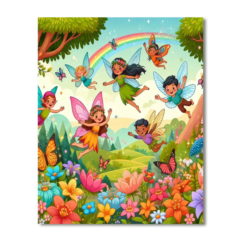 Fairyland Explorers Painting Number Kit