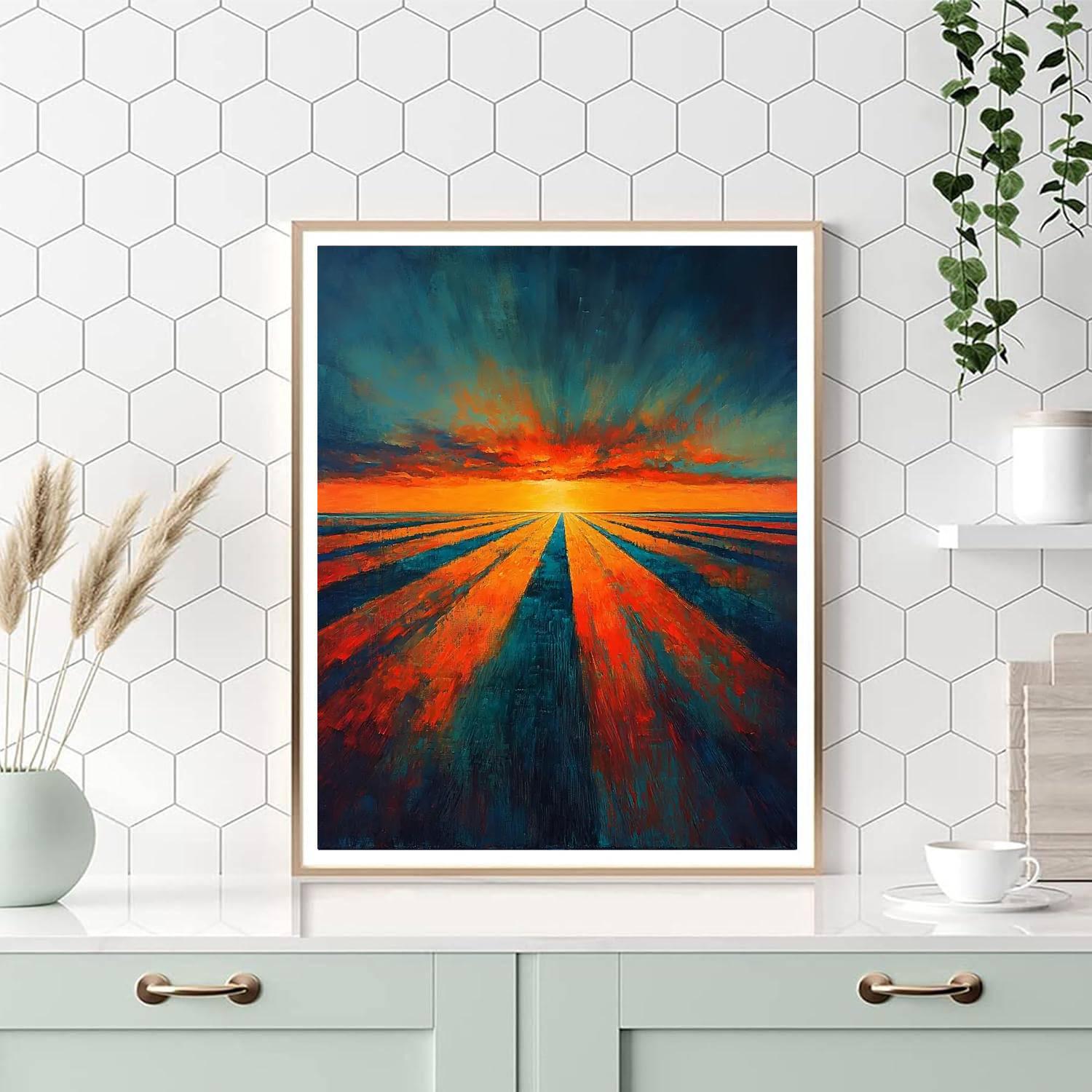 Caravaggio Inspired Chasing The Horizon  Paint By Numbers Kits