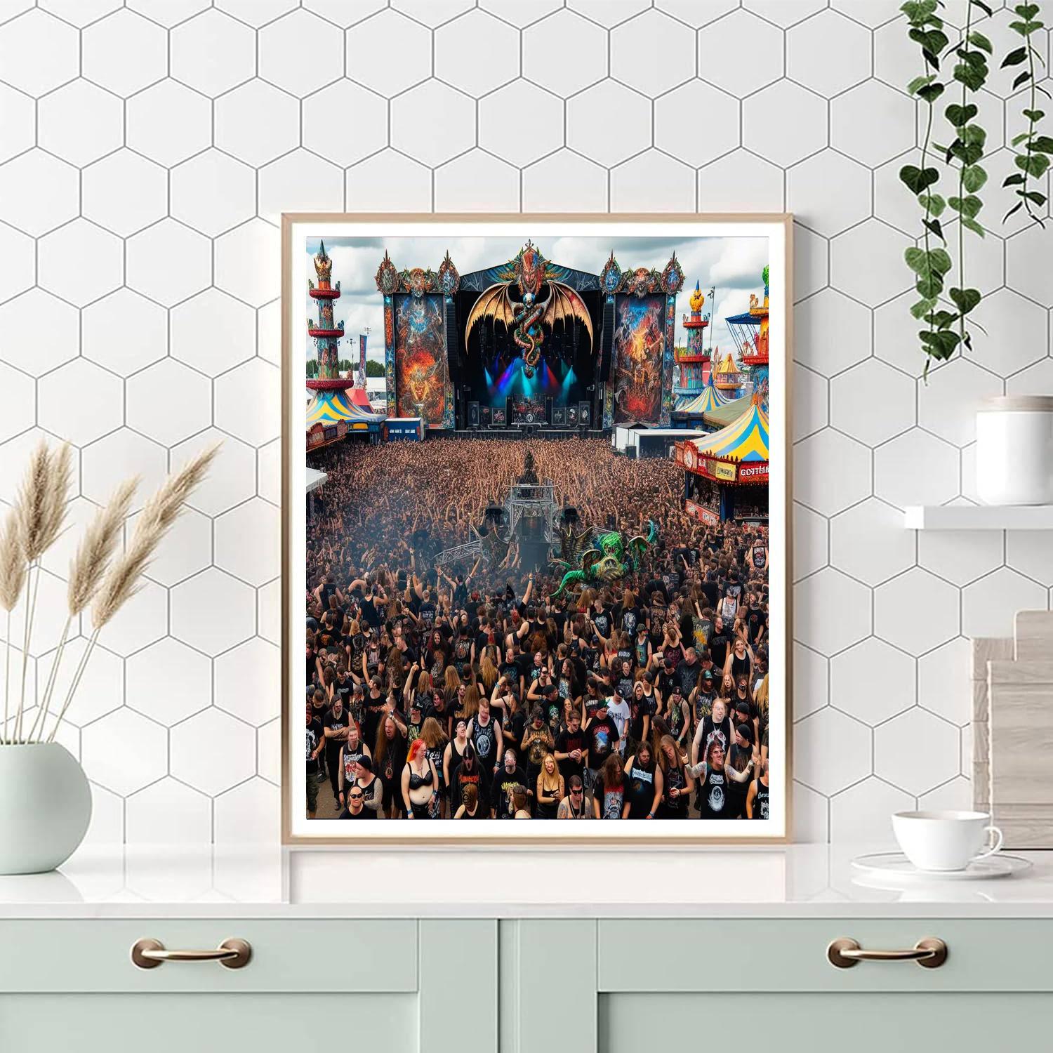 Wacken Open Air - Wacken, Germany DIY Paint By Numbers