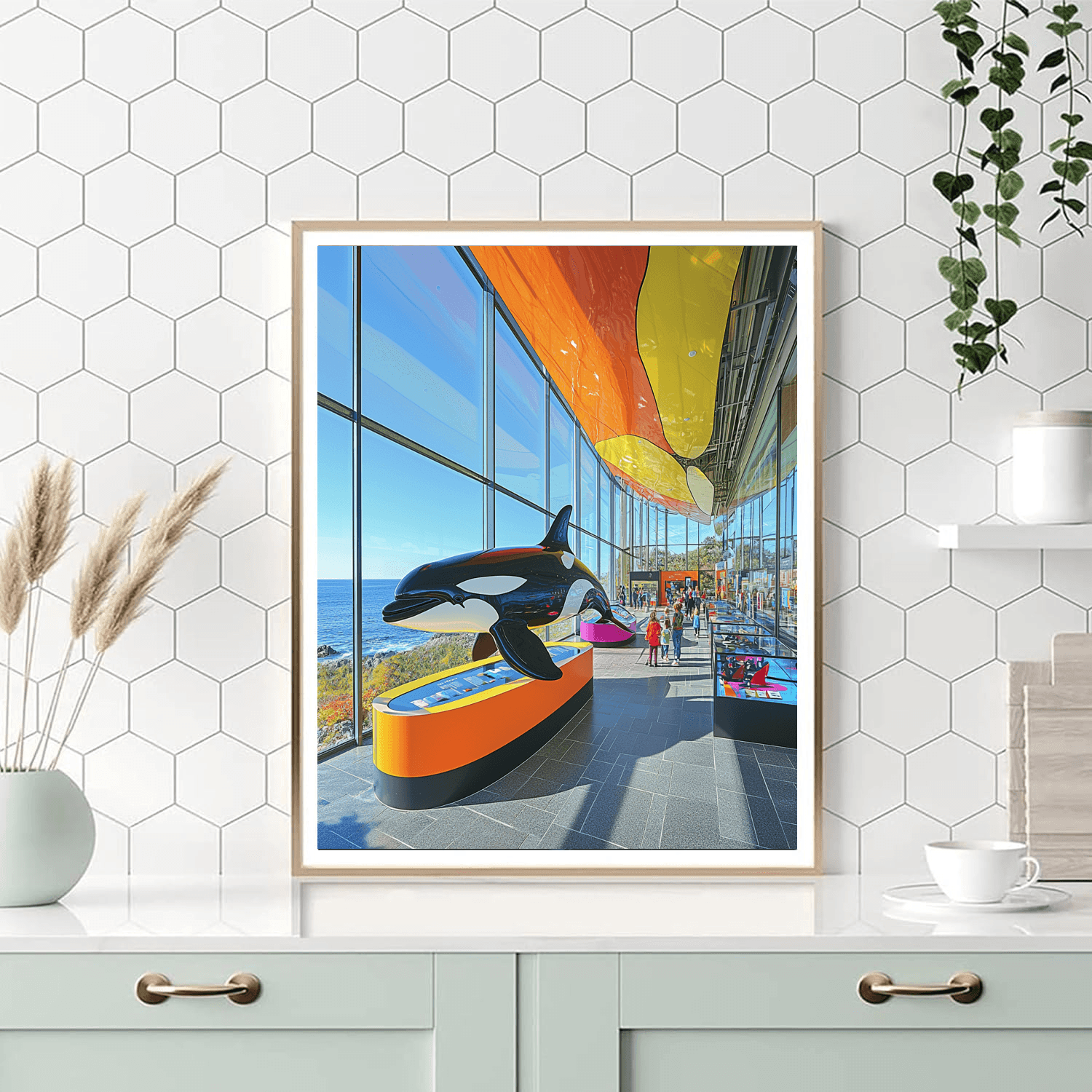 Killer Whale Museum DIY Paint By Numbers