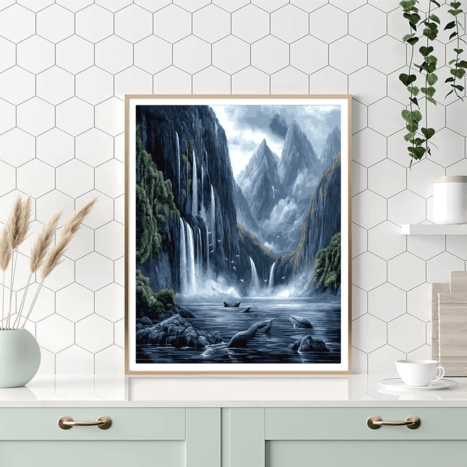 Milford Sound - New Zealand Paint By Numbers Kits