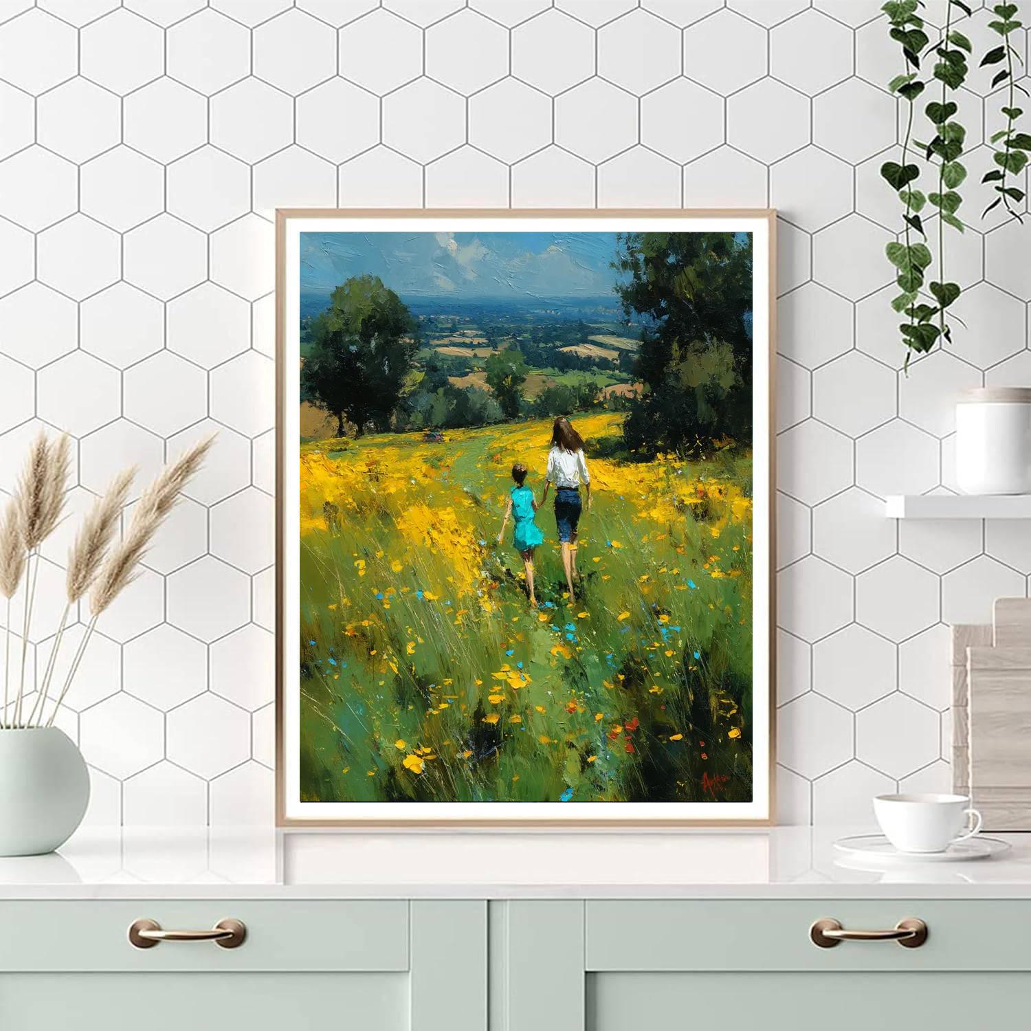 A Journey Through The Meadow Paint By Numbers Kits